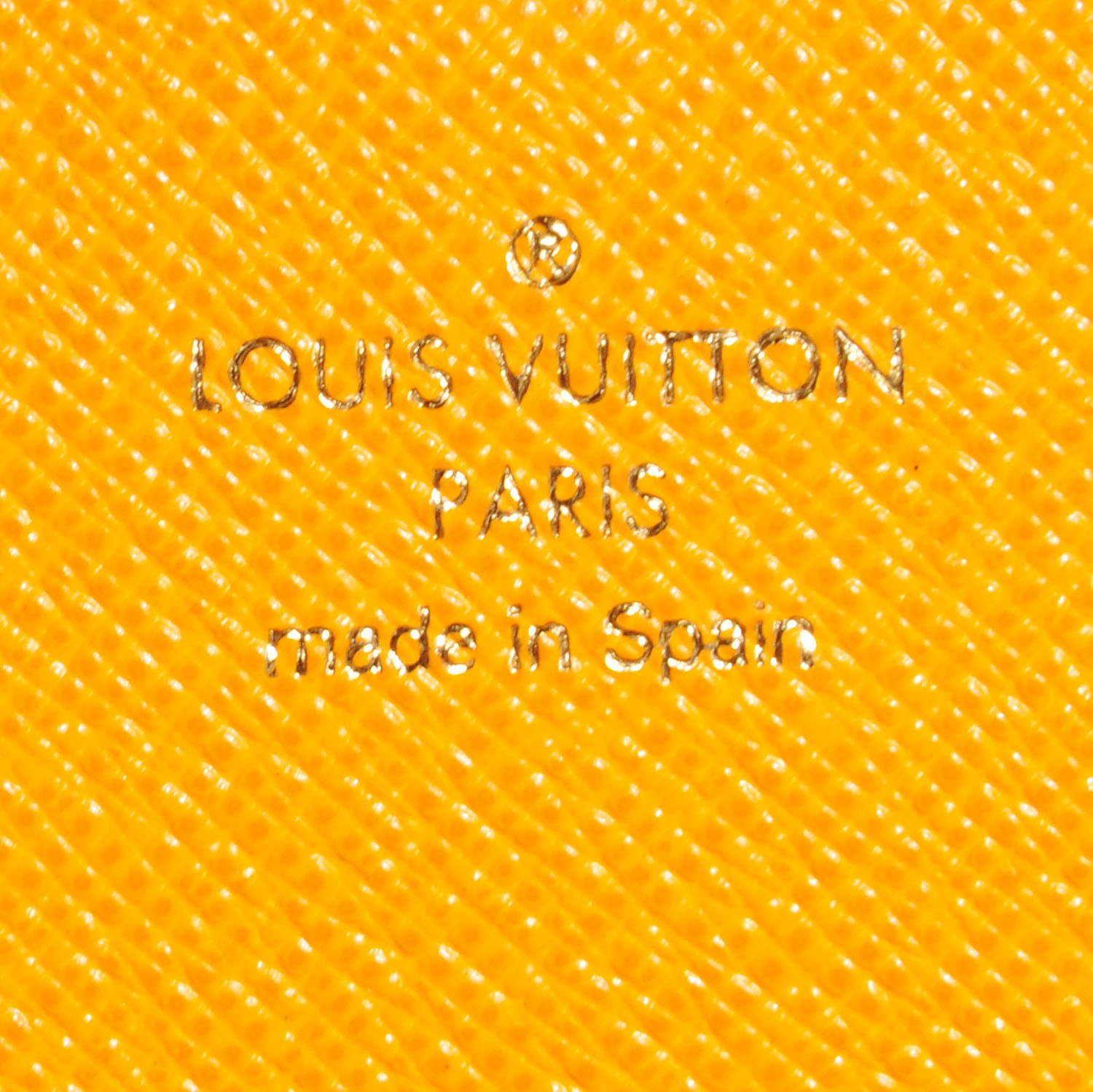 LOUIS VUITTON Monogram Emilie Wallet Mimosa 95541