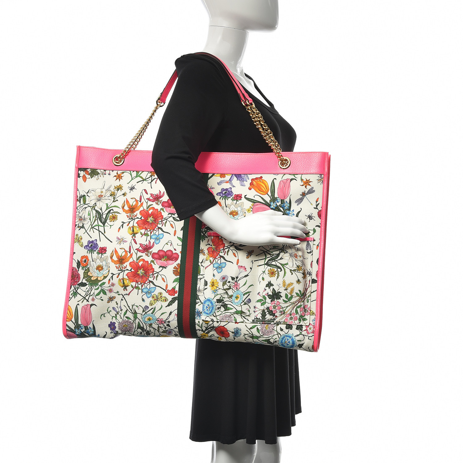 gucci rajah maxi tote