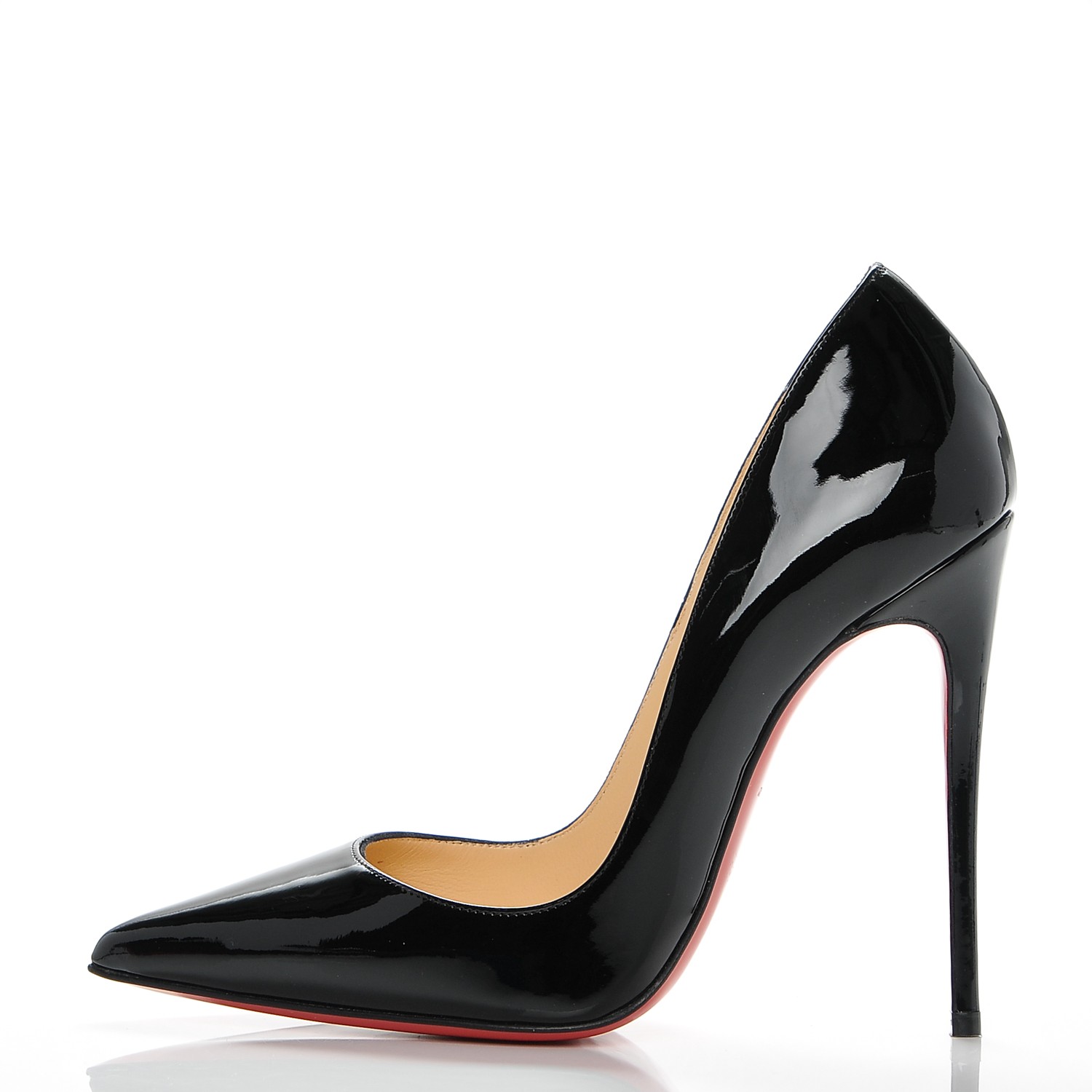 CHRISTIAN LOUBOUTIN Patent So Kate 120 Pumps 35 Black 186238