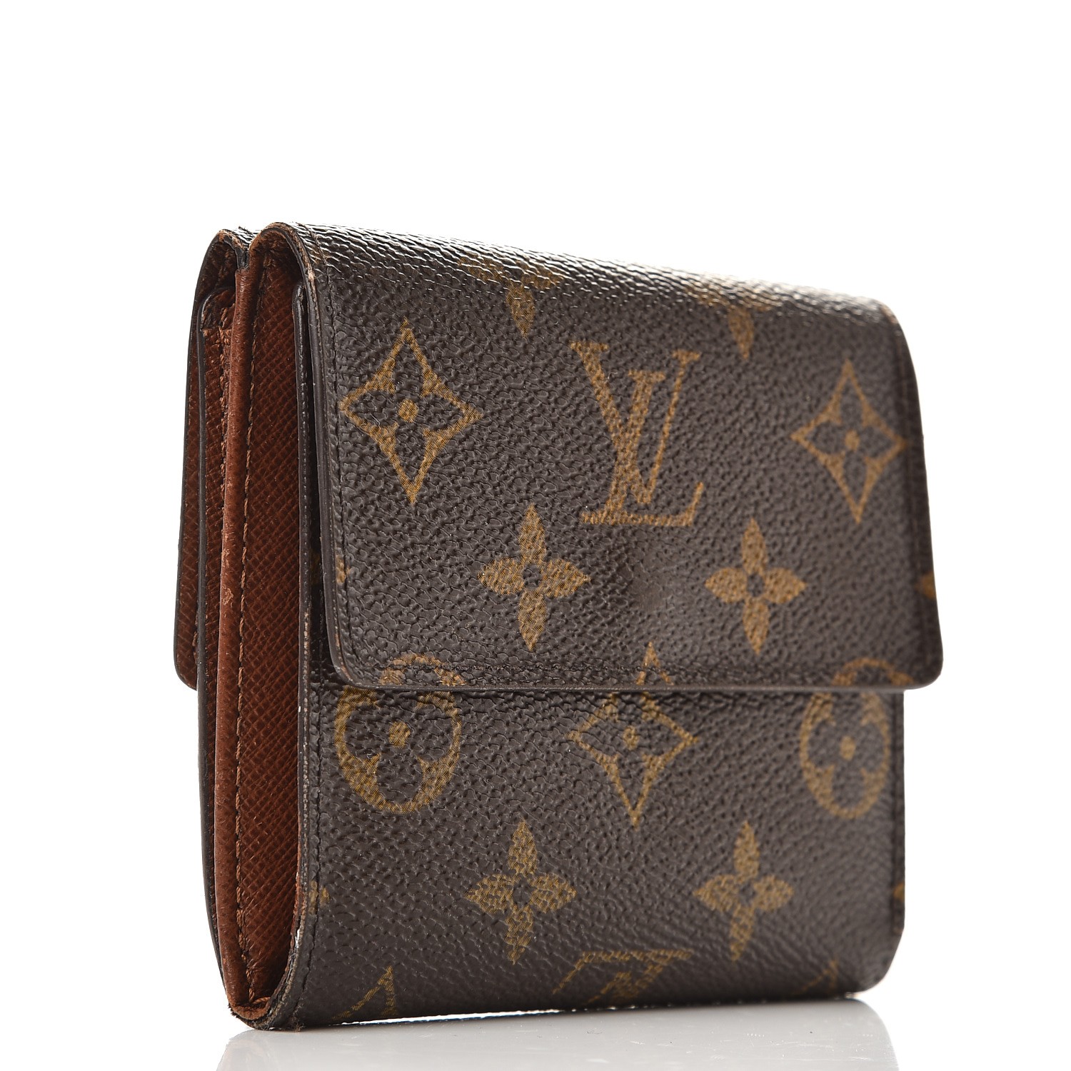 LV Monogram Vernis Patent Leather Elise Wallet