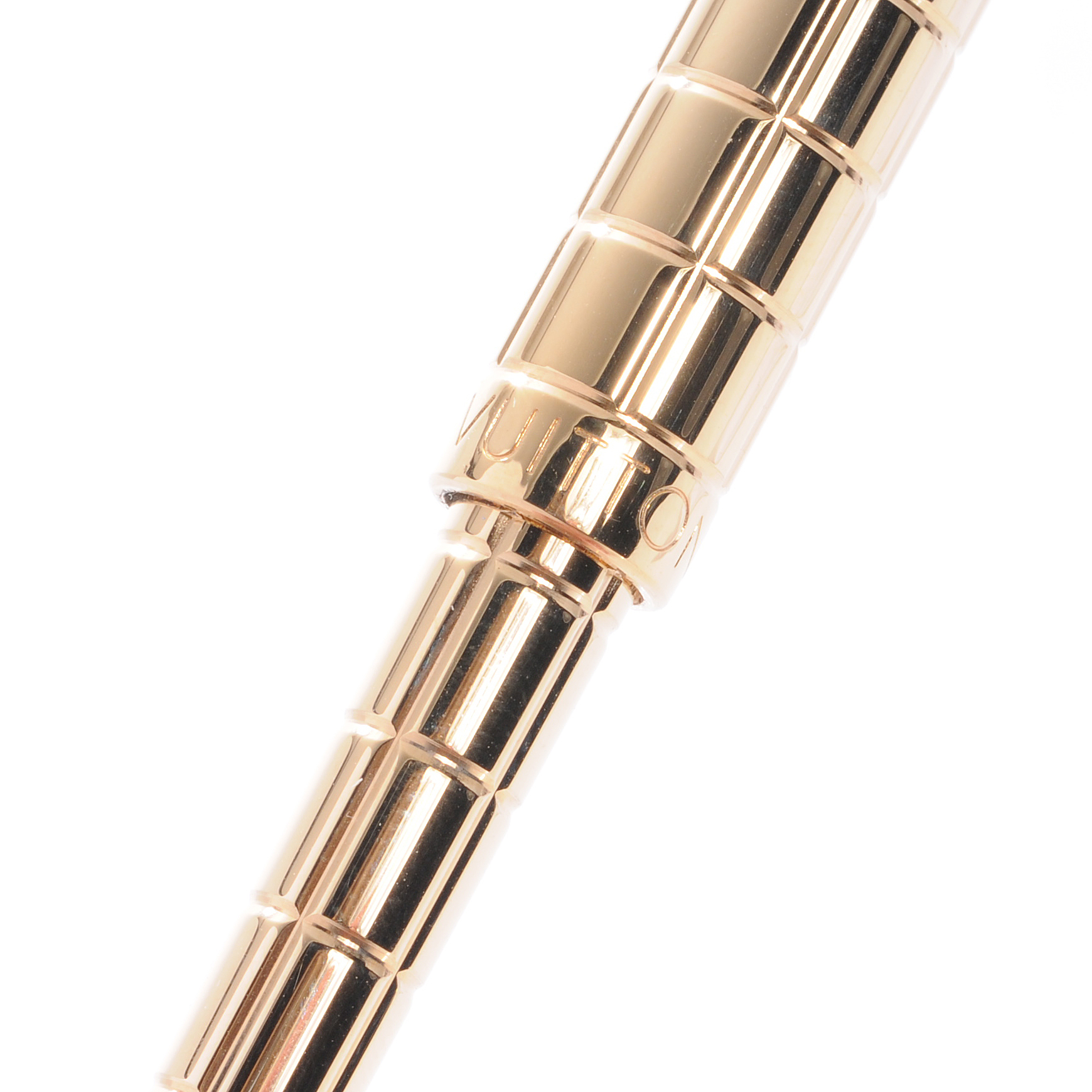 LOUIS VUITTON Agenda Ballpoint Pen Gold 43421