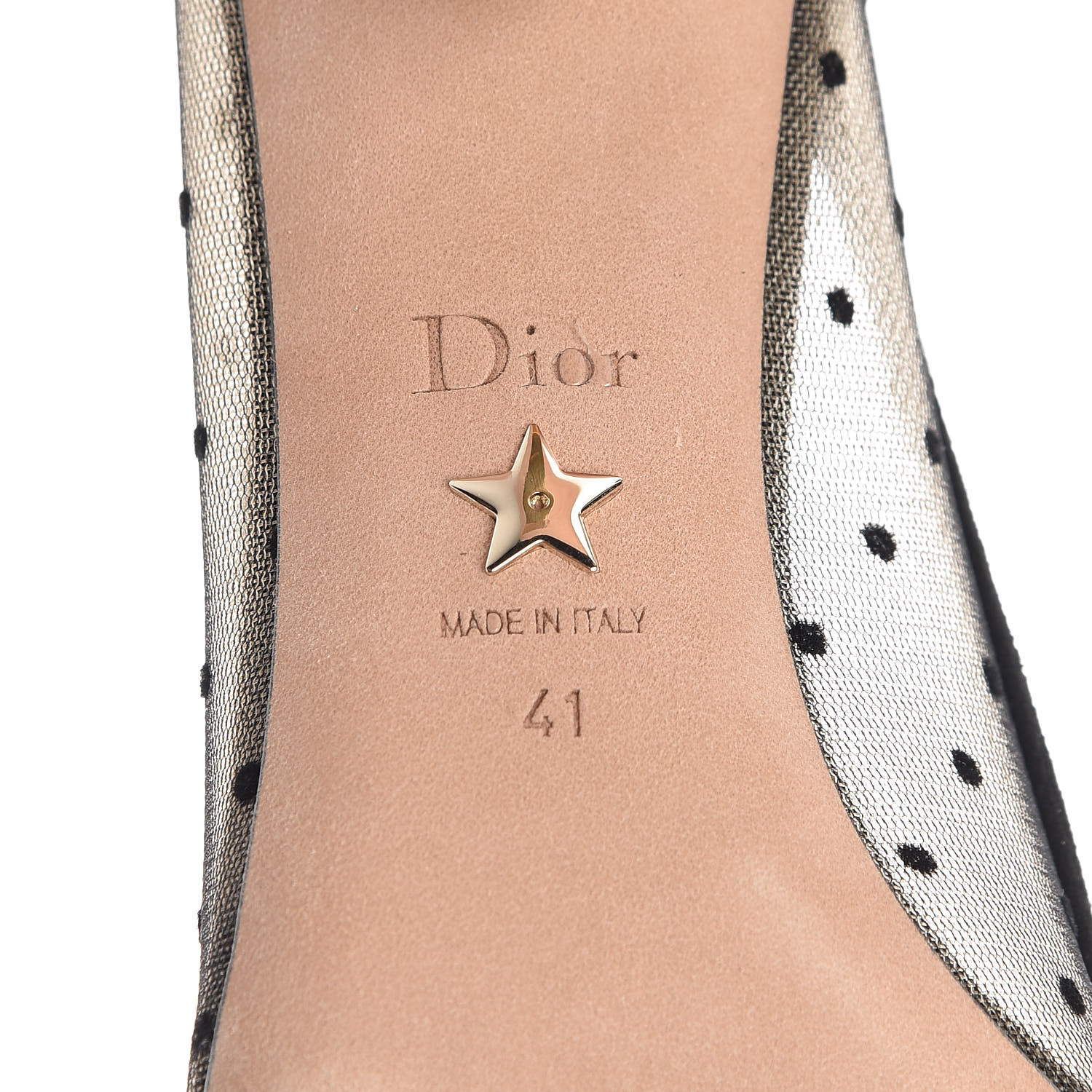 dior mesh pumps