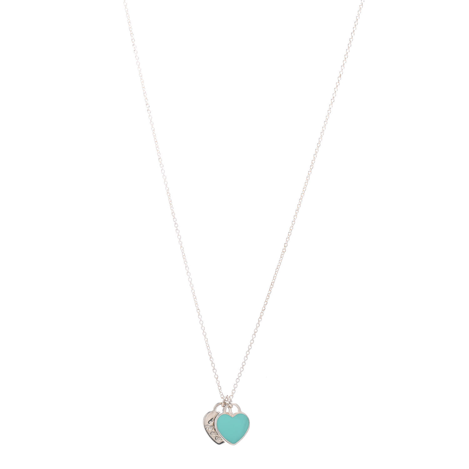 tiffany's blue heart necklace
