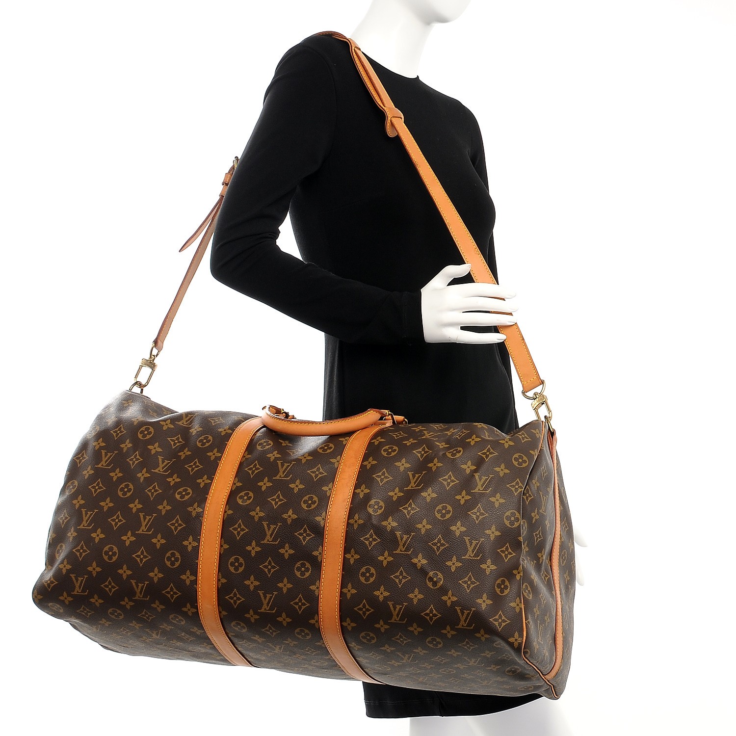 Louis Vuitton Monogram Keepall Bandouliere 60