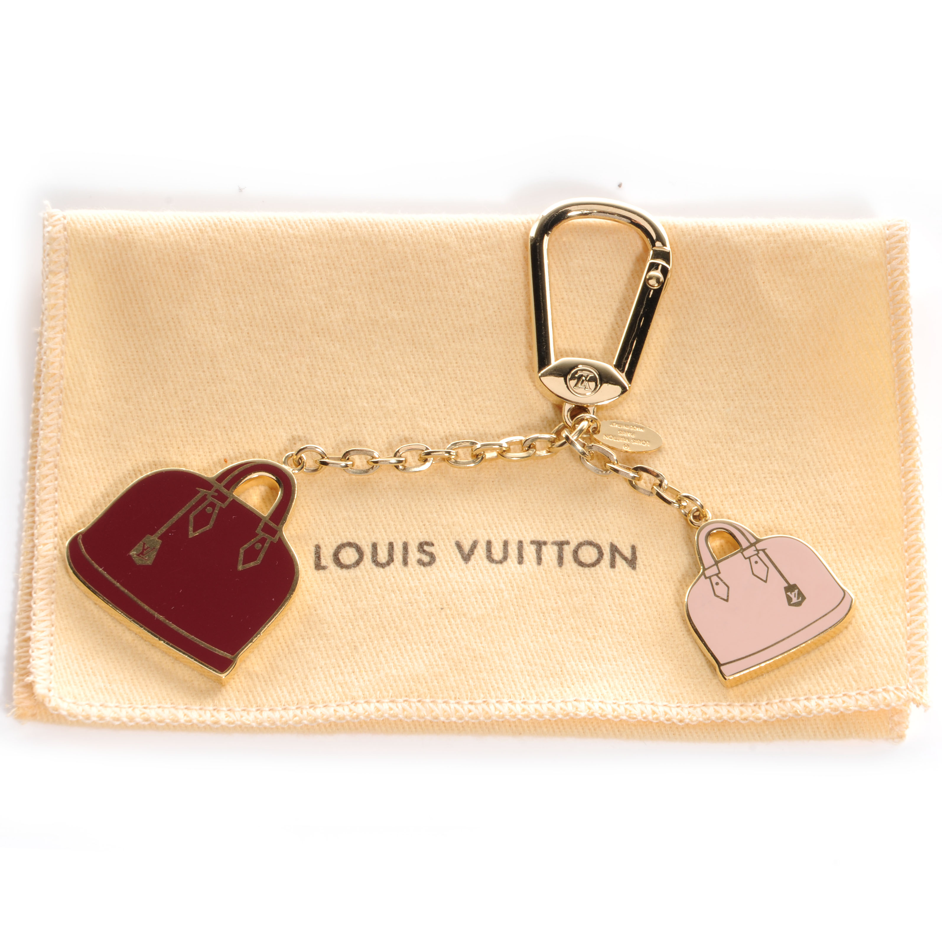 LOUIS VUITTON Iconic Alma Bag Charm 63118