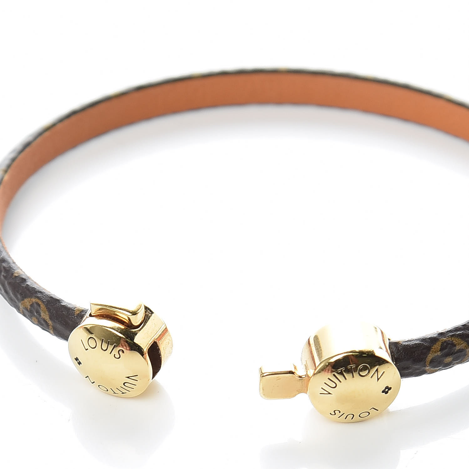 LOUIS VUITTON Monogram Mini Historic Bracelet 17 418999