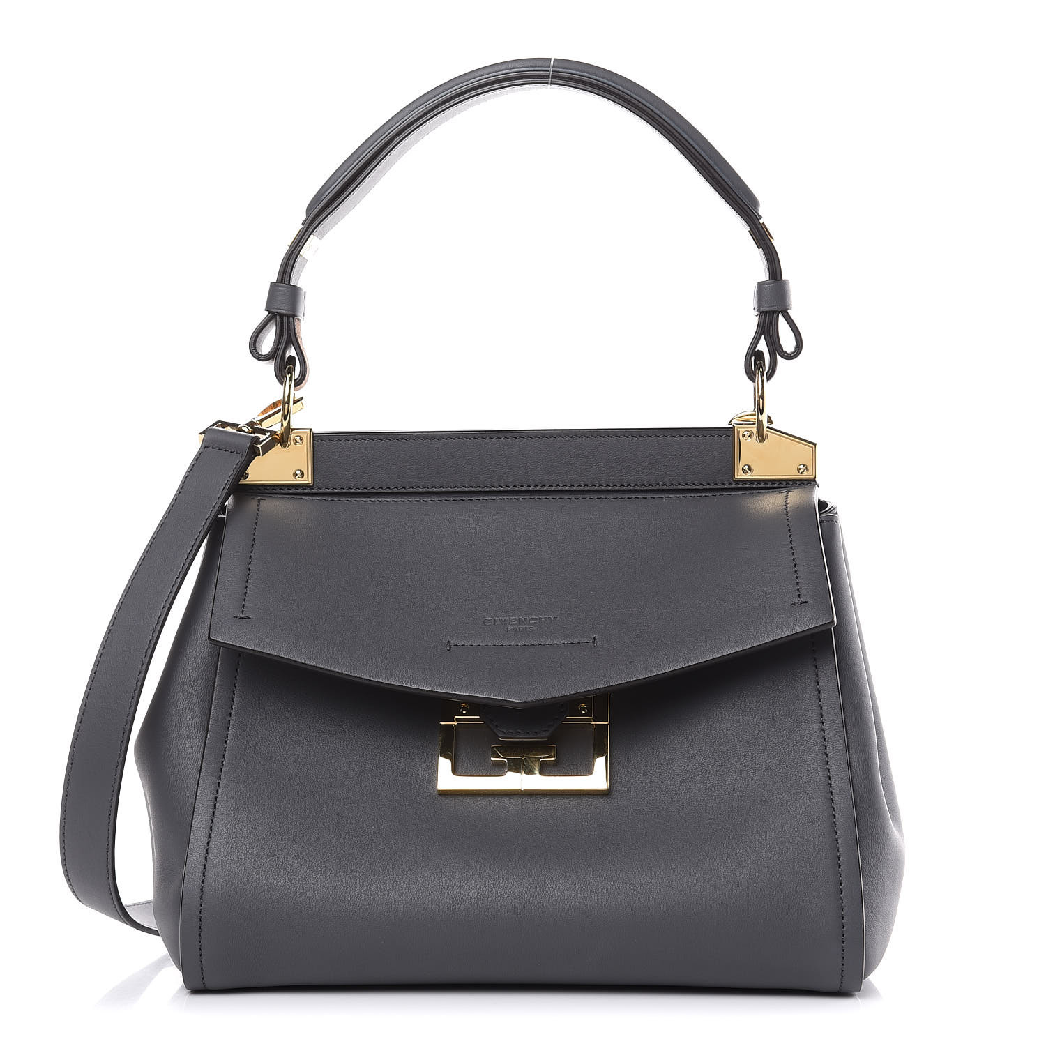Givenchy Calfskin Small Mystic Shoulder Bag Storm Grey Givenchy Calfskin Small Mystic Shoulder Bag Storm Grey