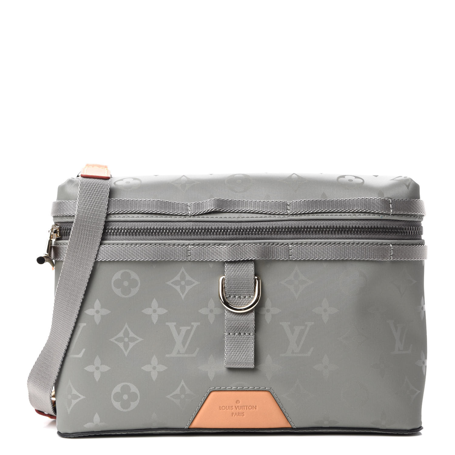louis vuitton titanium messenger bolsa