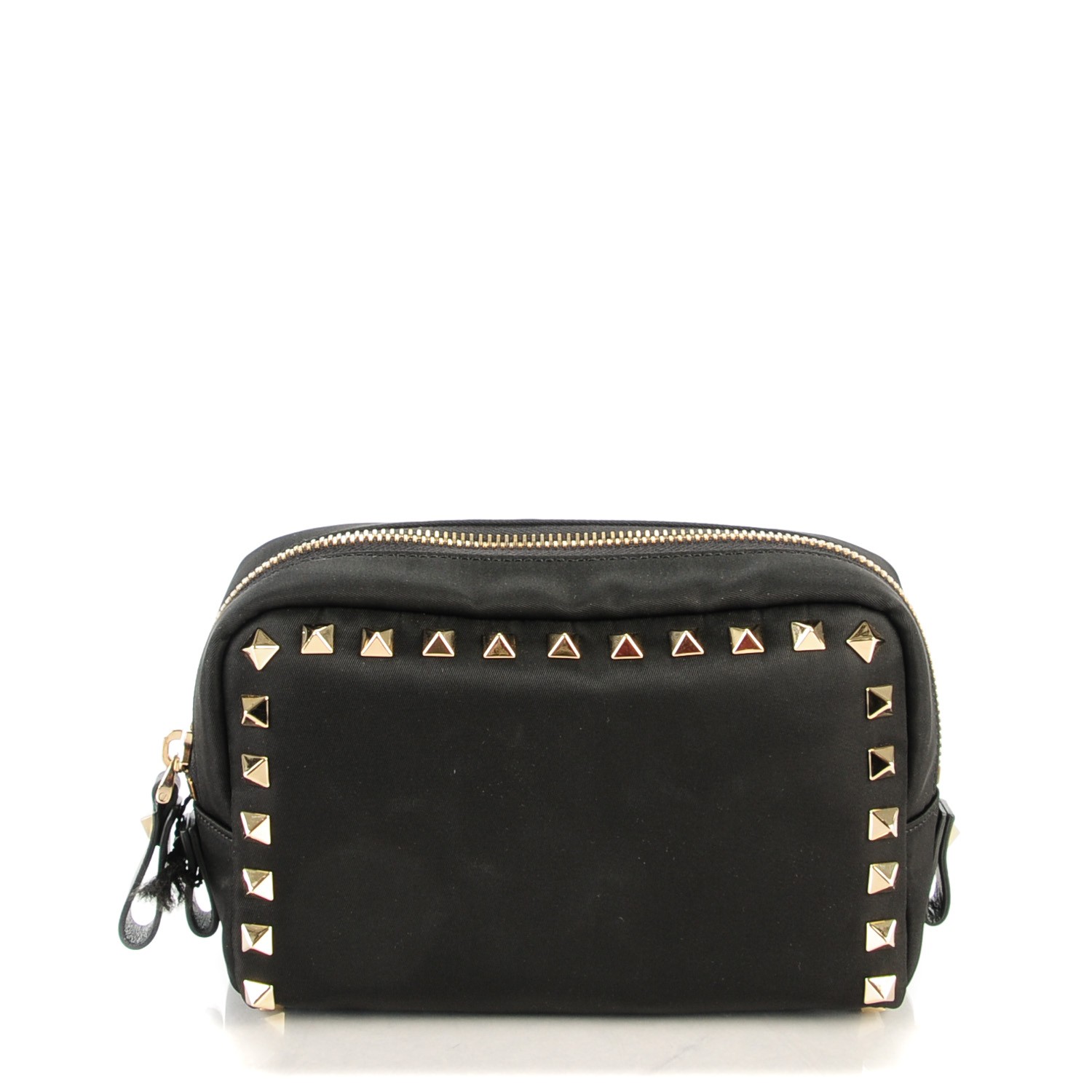 VALENTINO Nylon Rockstud Cosmetic Bag 136653