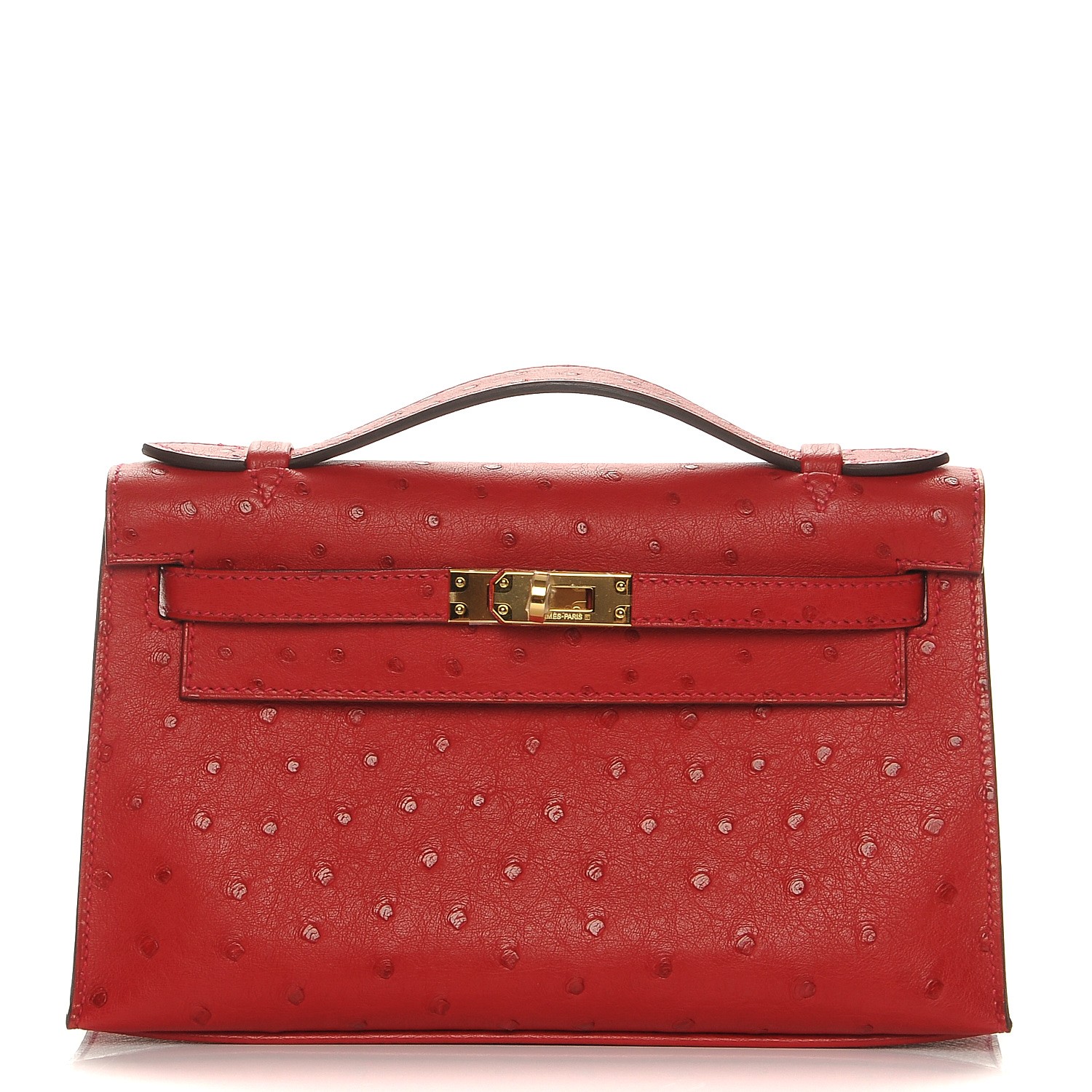 kelly pochette ostrich price