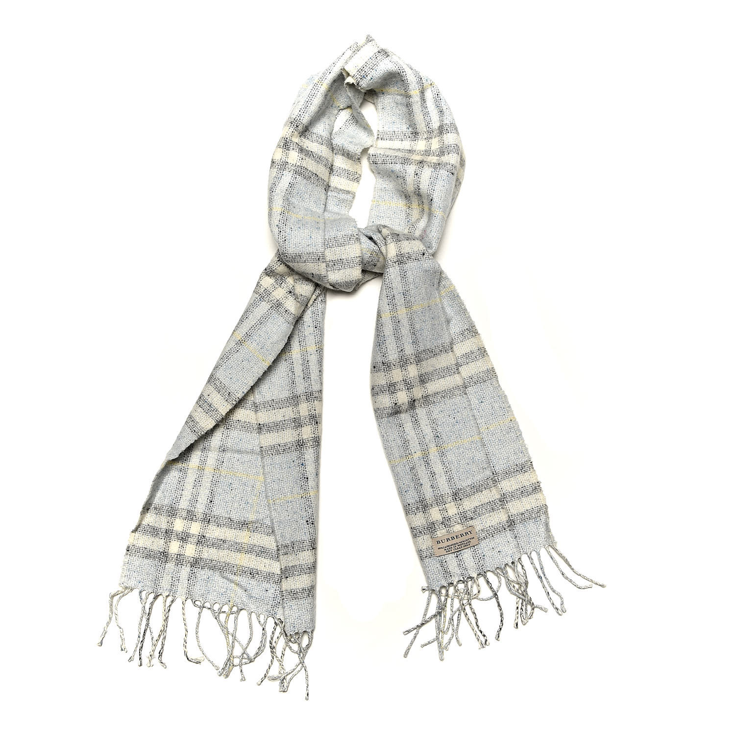 burberry scarf gray