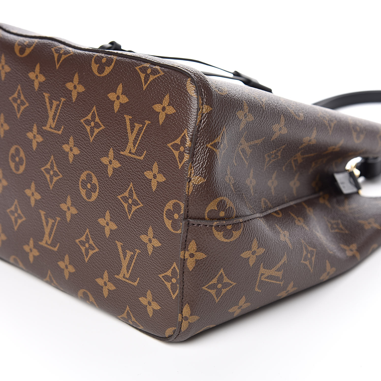 LOUIS VUITTON Monogram Neonoe MM Black 510593