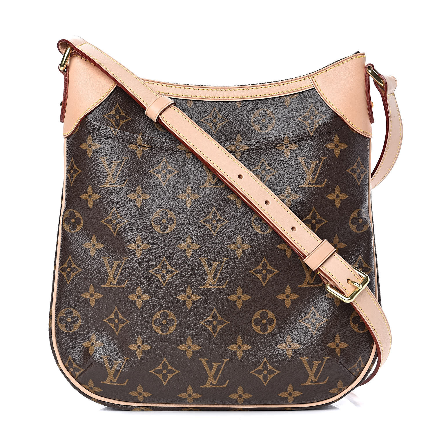 LOUIS VUITTON Odeon PM Monogram Canvas Shoulder Crossbody Bag Brown-US