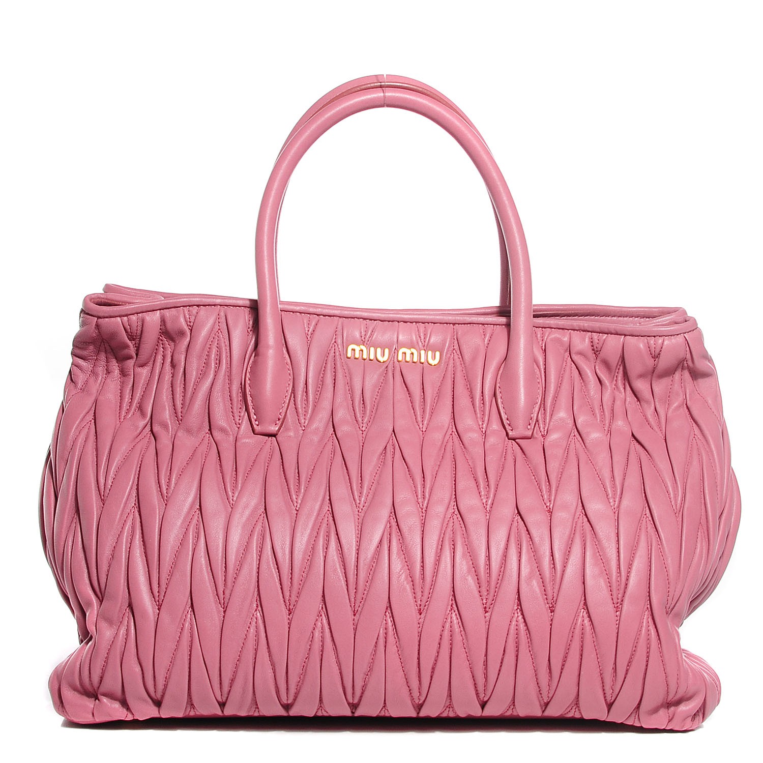 しました miumiu - 大幅値下げします！！12万→6万の半額！！miu miu 