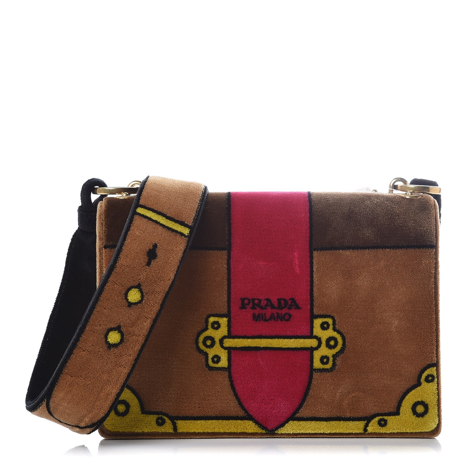 prada velvet bag