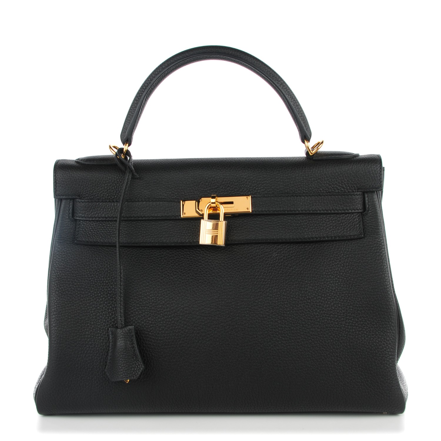 small leather shopper
