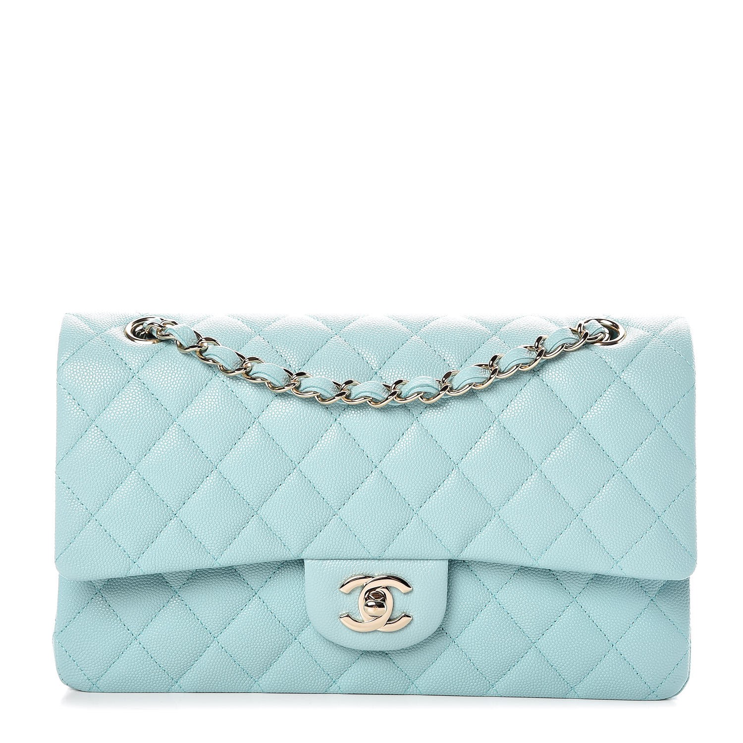 blue chanel tote
