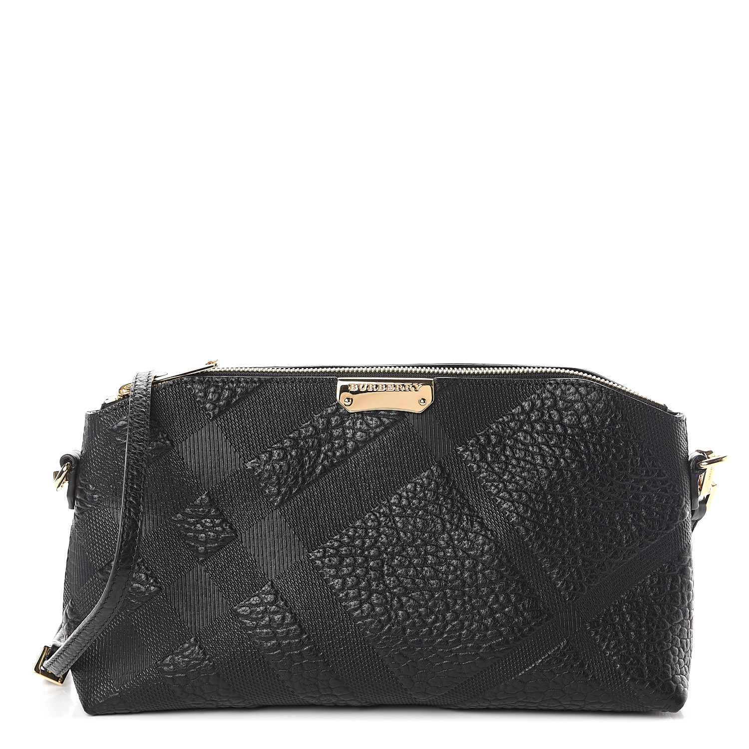 burberry black clutch bag