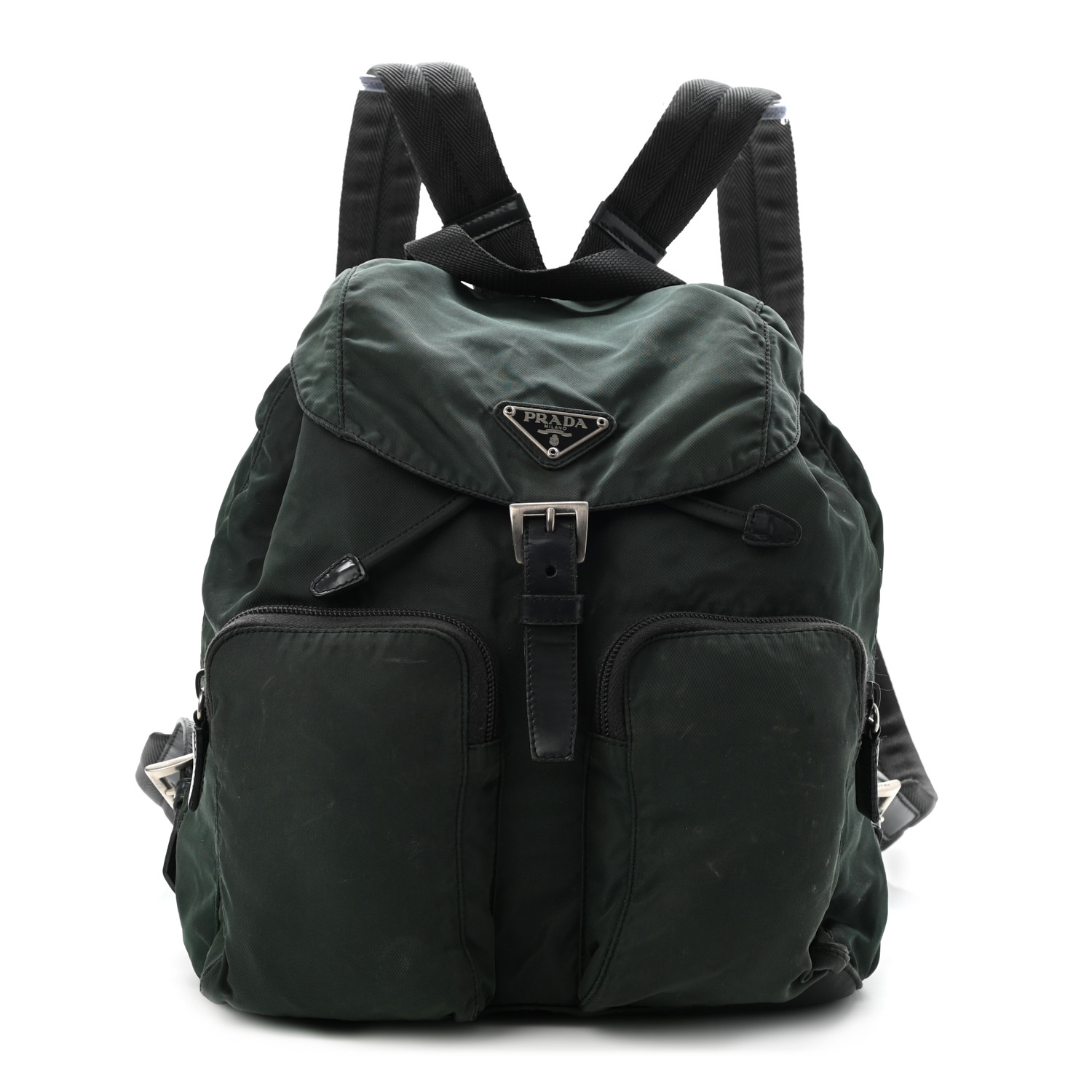 prada backpack green