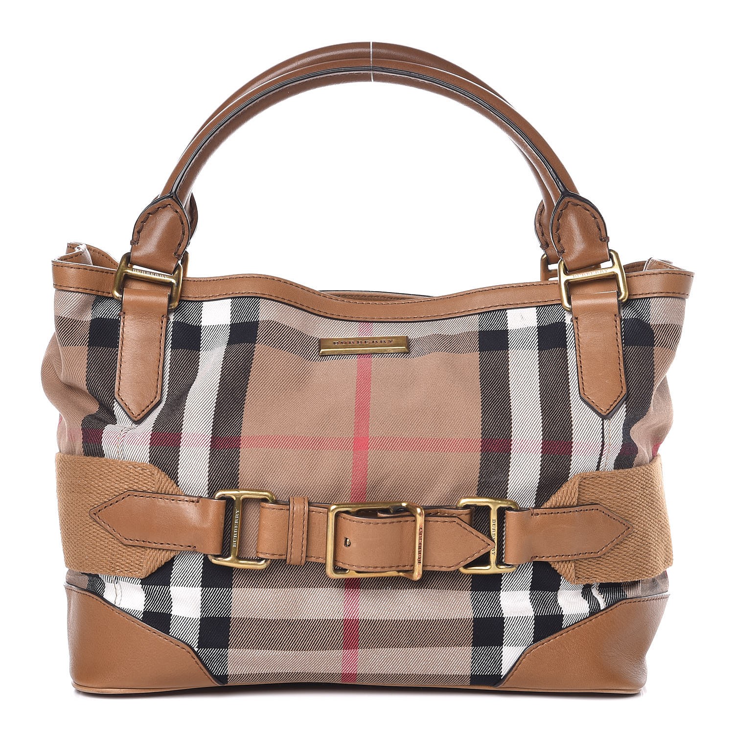 burberry canvas shoulder bag