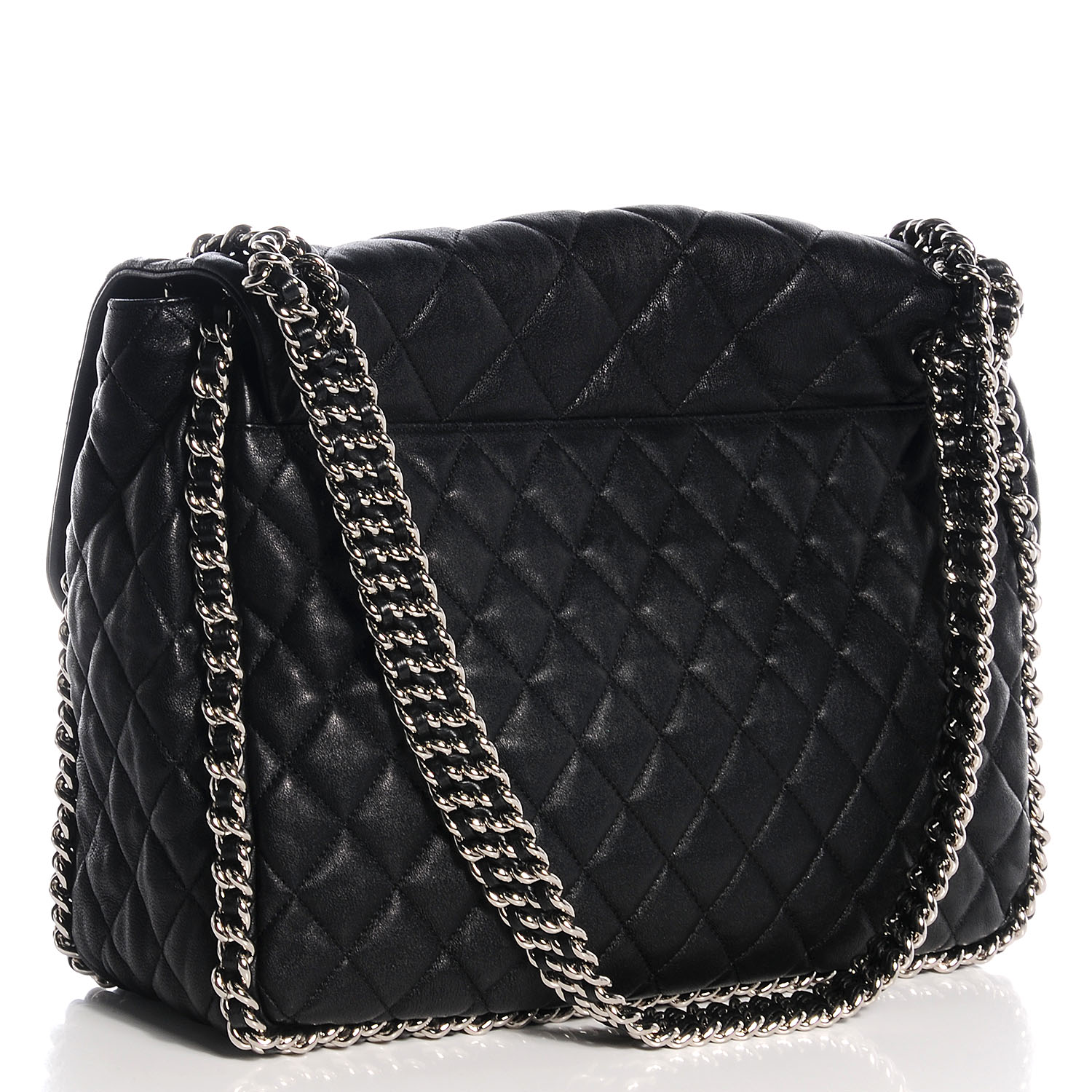 chanel maxi flap bag lambskin