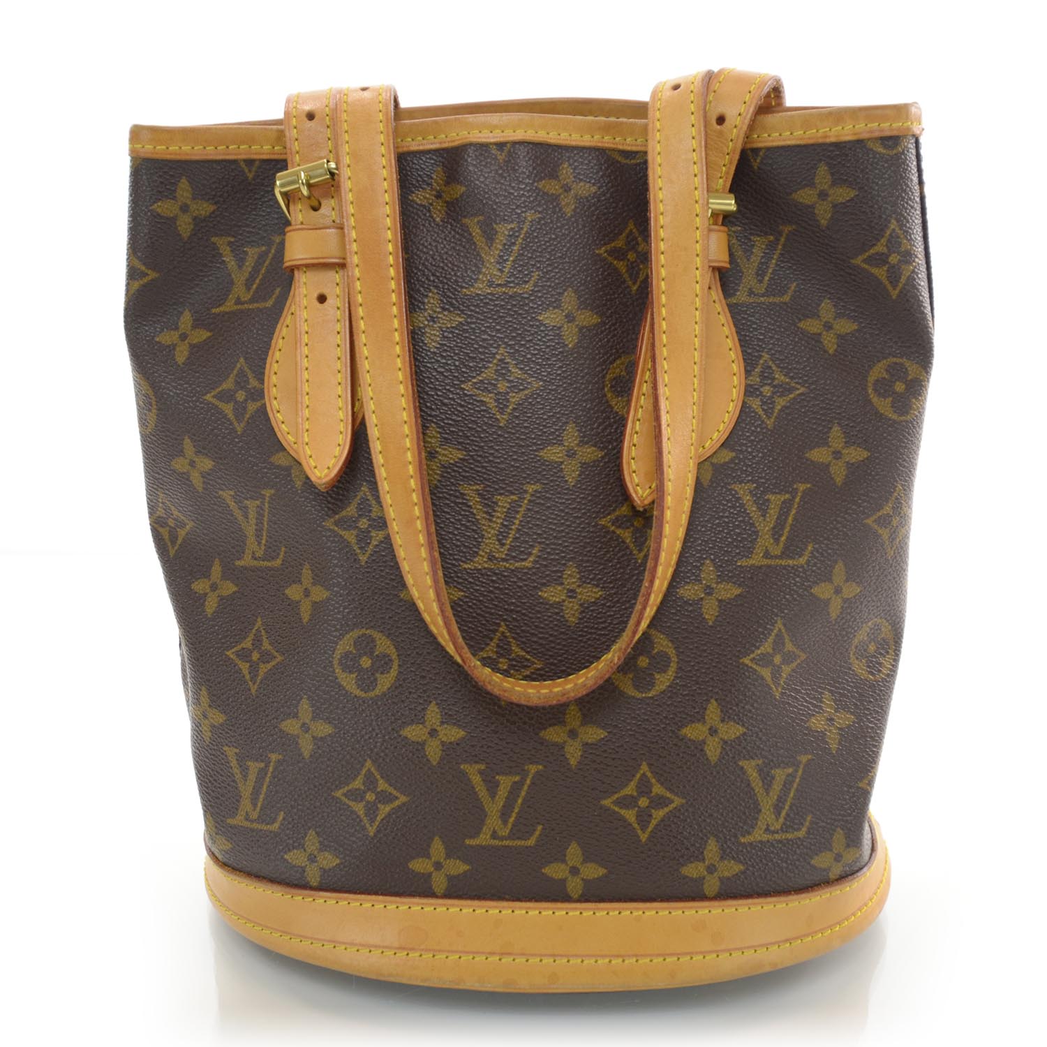 LOUIS VUITTON Monogram Petit Bucket 23 35889