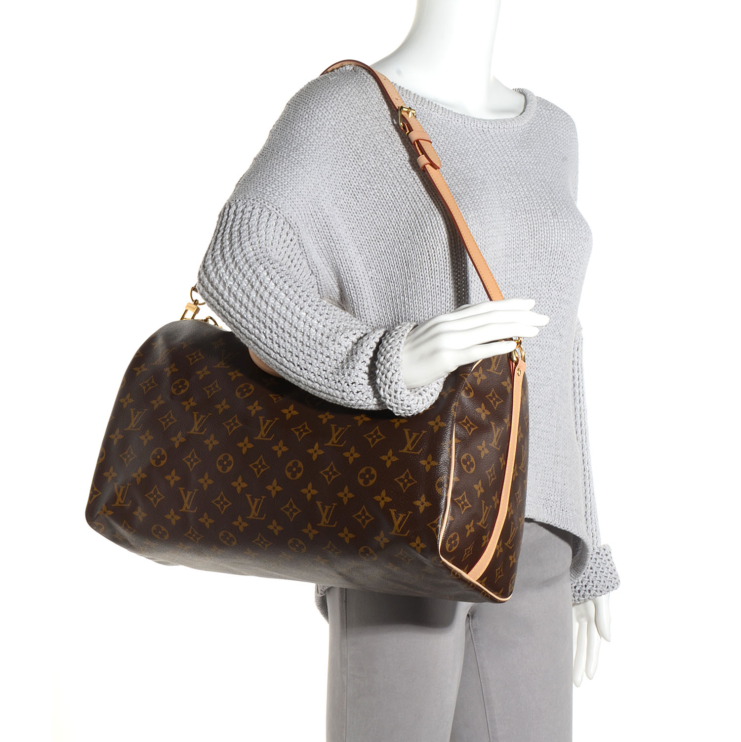 LOUIS VUITTON Monogram Speedy Bandouliere 40 86036