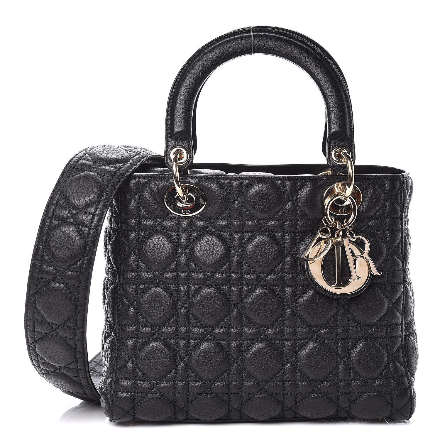 lady dior supple leather