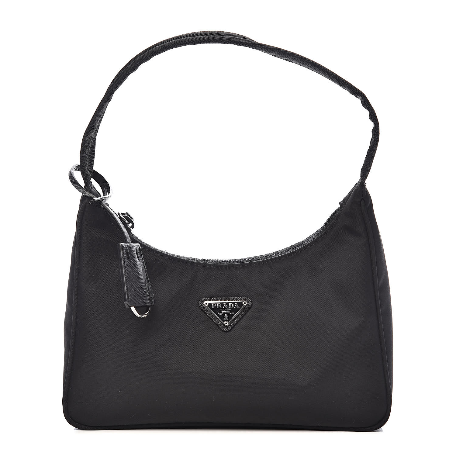 prada tessuto nylon mini hobo bag