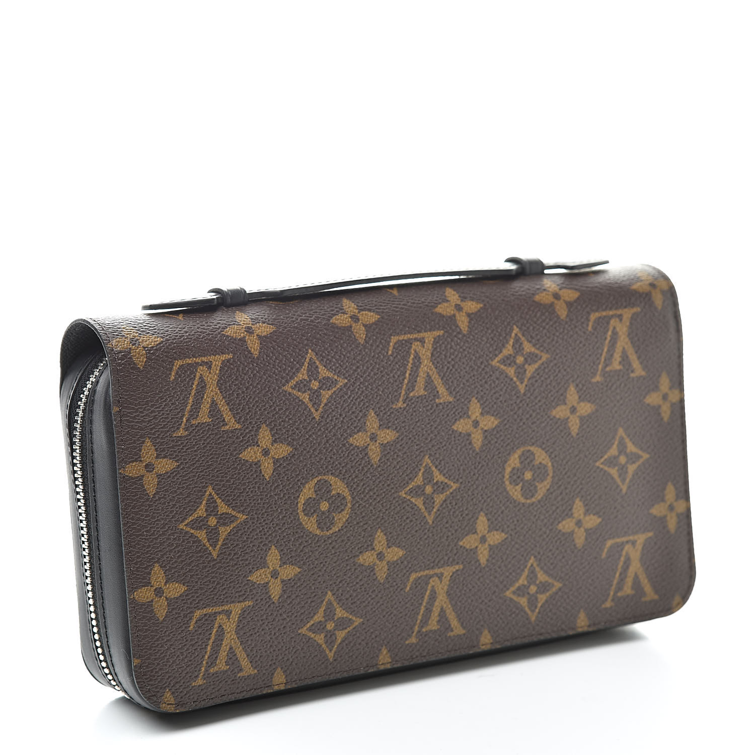 LOUIS VUITTON Monogram Macassar Zippy XL Wallet 524385