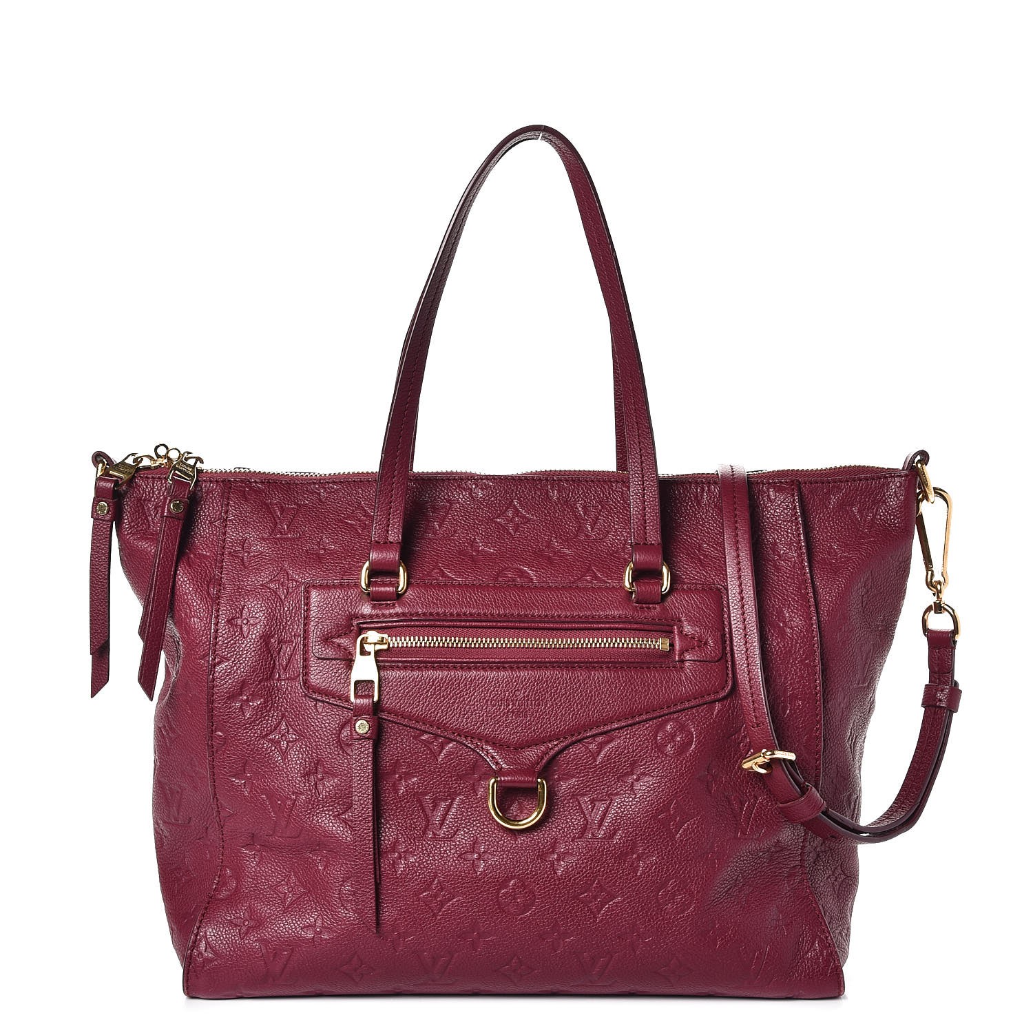 Gorgeous Authentic Louis Vuitton Aurore Empreinte Leather Lumineuse PM Bag