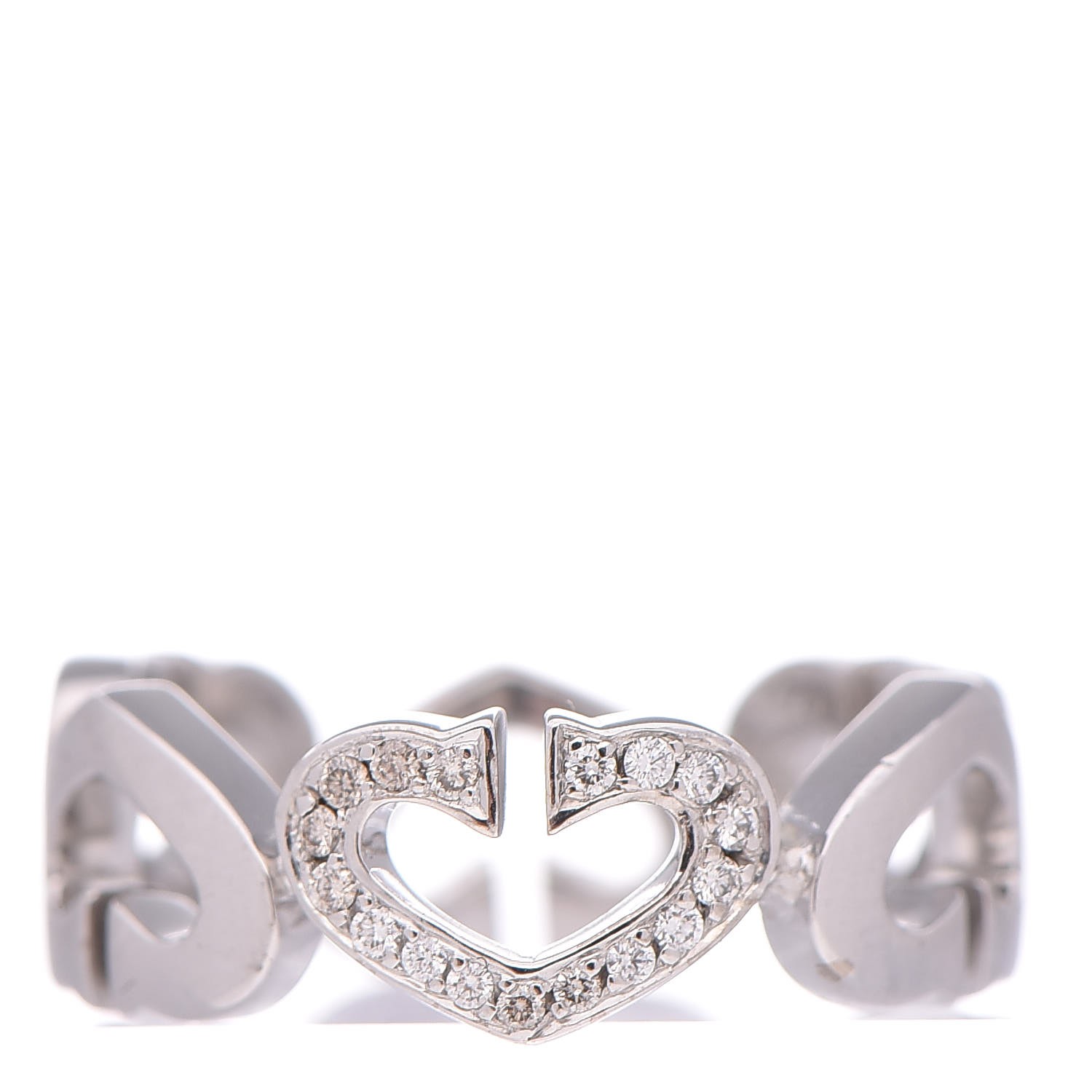 cartier hearts and symbols ring