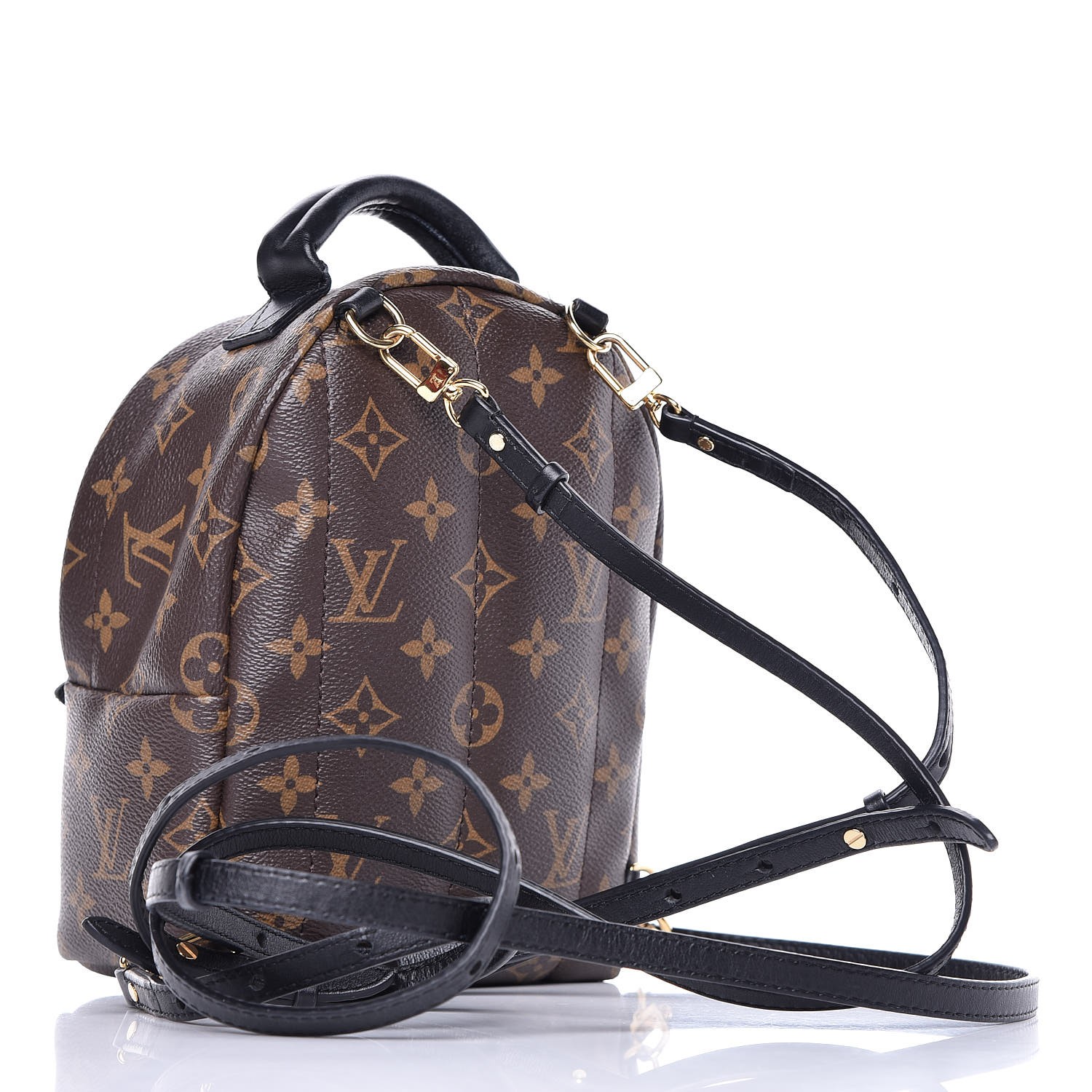 LOUIS VUITTON Monogram Palm Springs Backpack Mini 340765