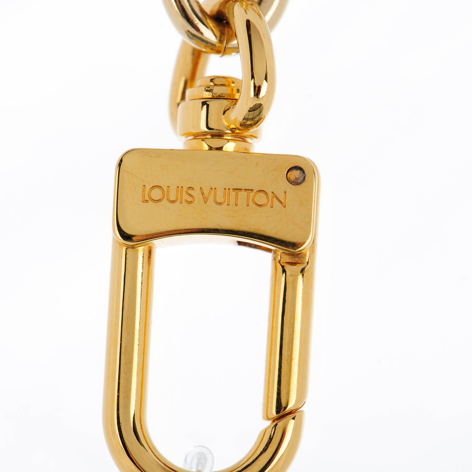 LOUIS VUITTON 101 Champs Elysees Maison Key Holder Gold 142191