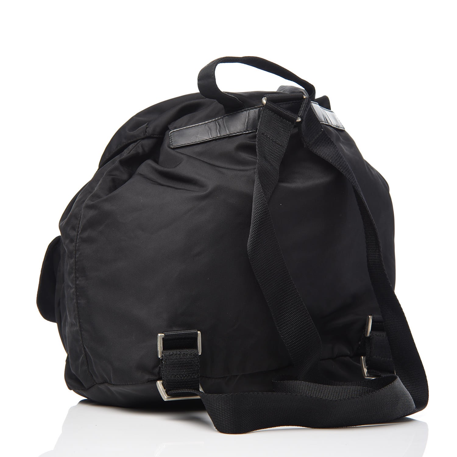 PRADA Nylon Vela Small Backpack Black 302404
