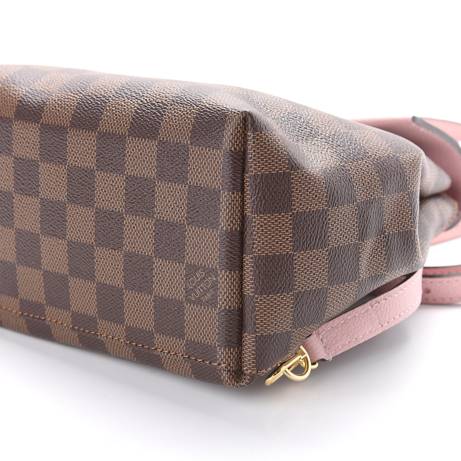 Louis Vuitton Magnolia Pink Damier Ebene Canvas Clapton Backpack