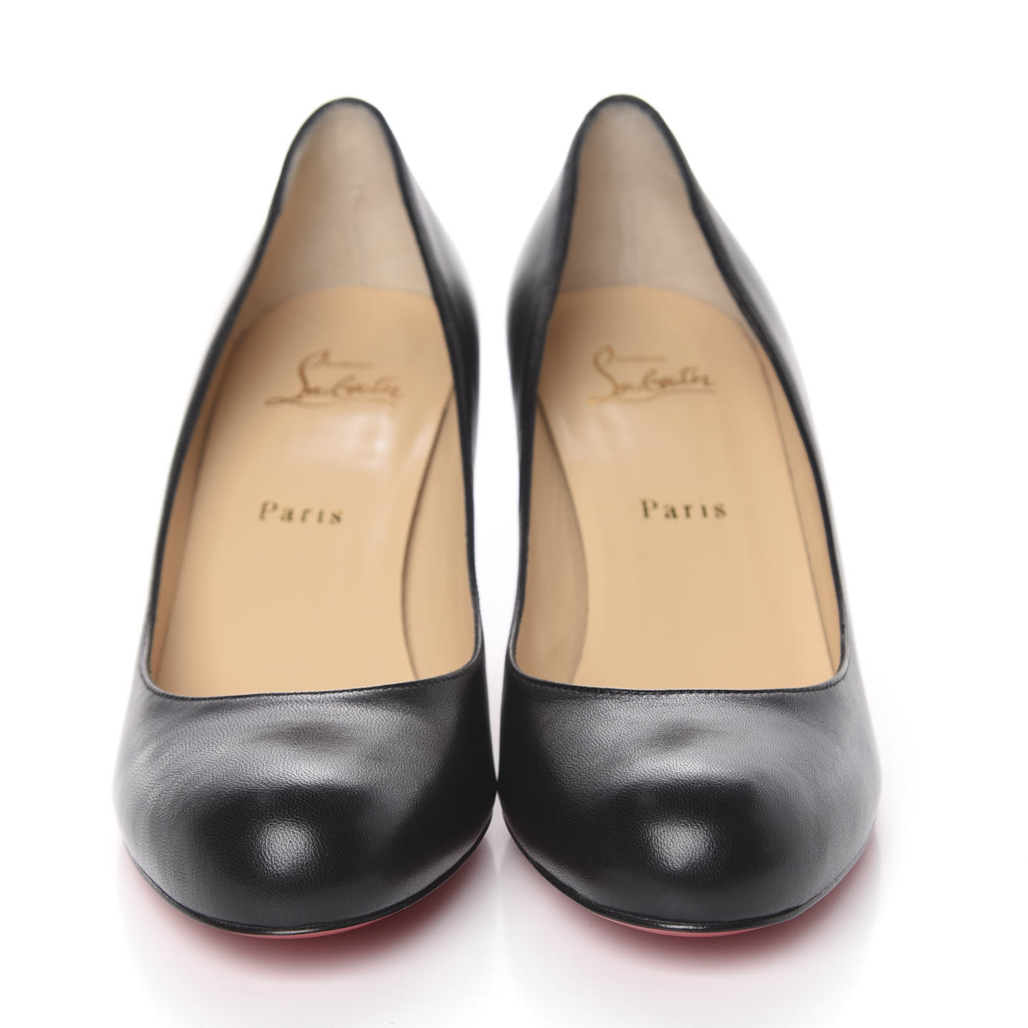 CHRISTIAN LOUBOUTIN Kid Simple 70 Pumps 40 Black 603166 | FASHIONPHILE