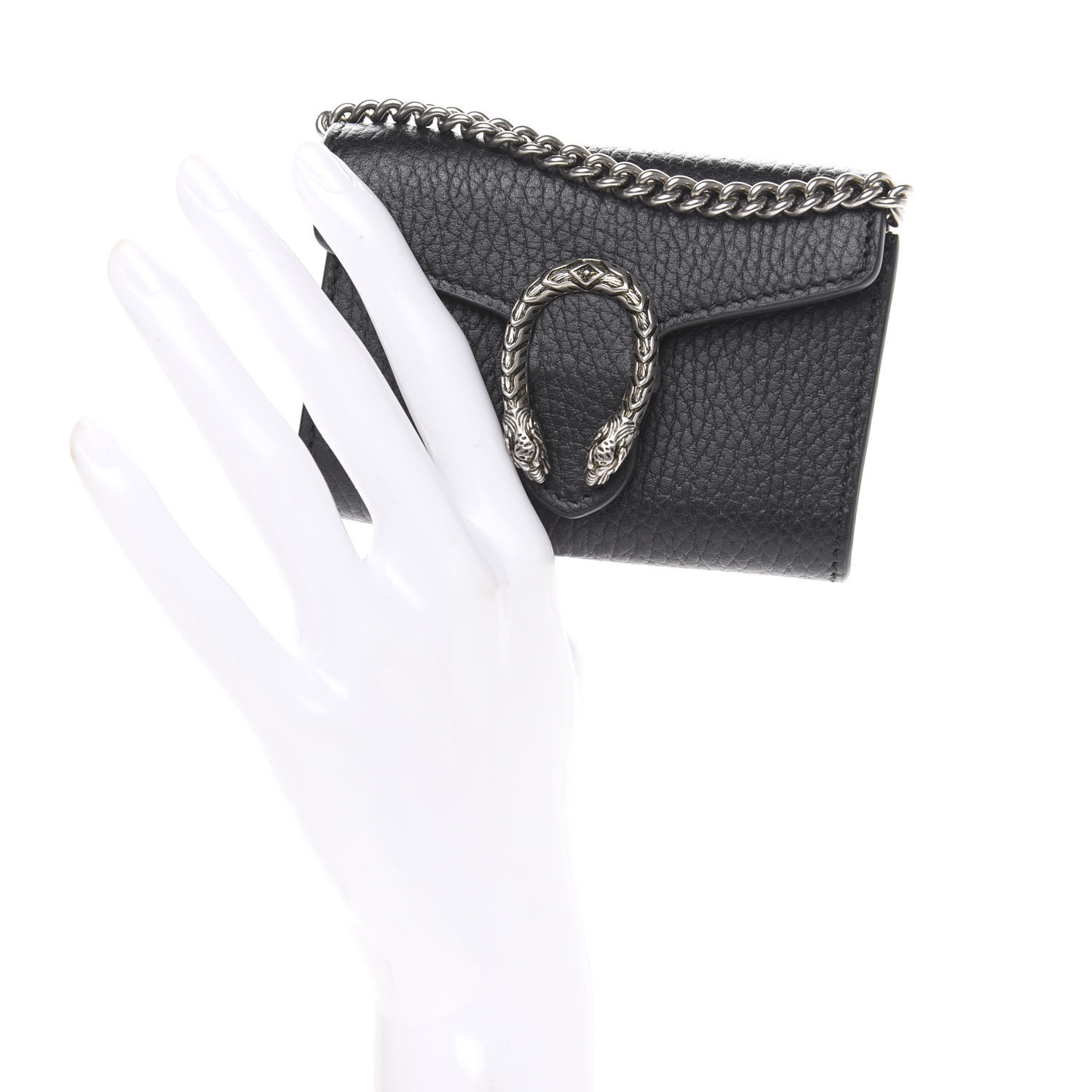 black dionysus coin case bag