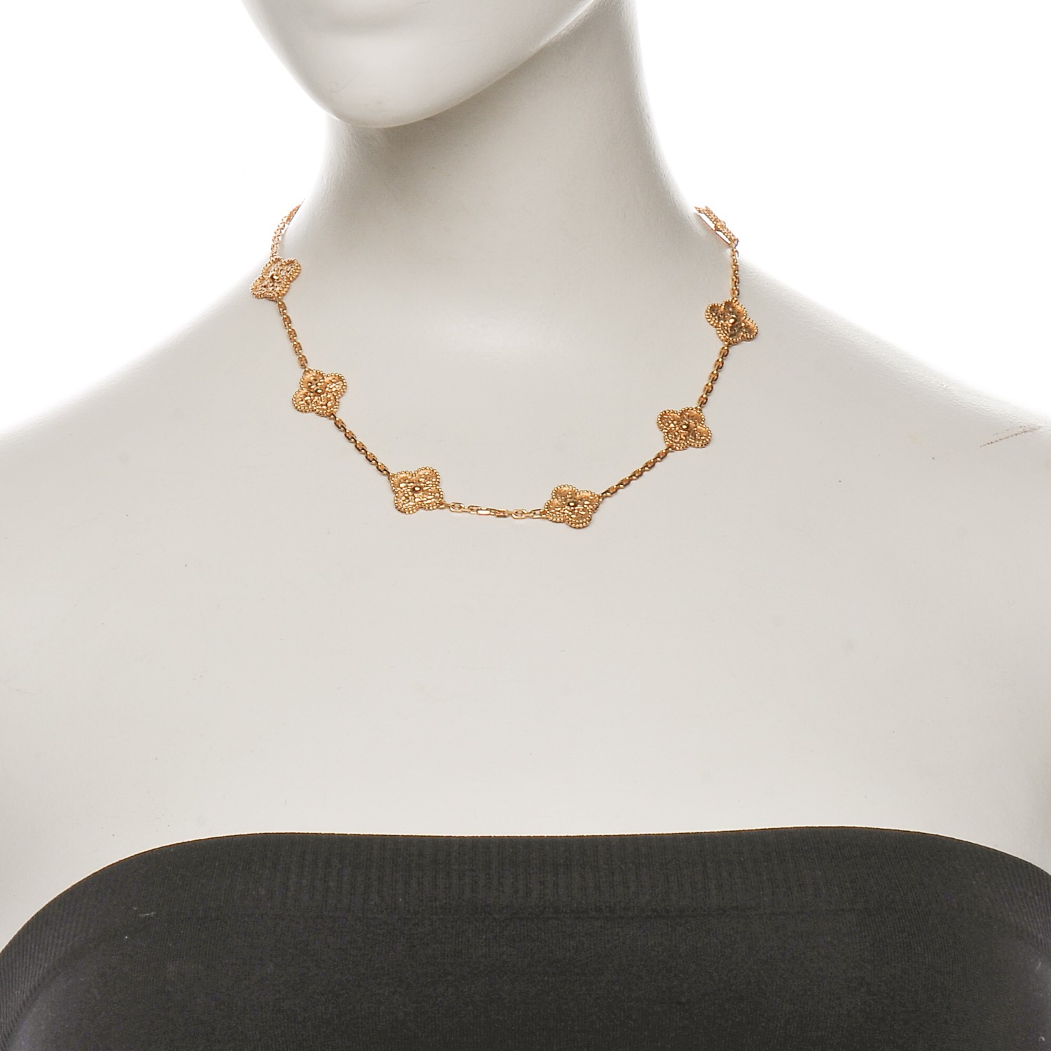vintage alhambra necklace 10 motifs price