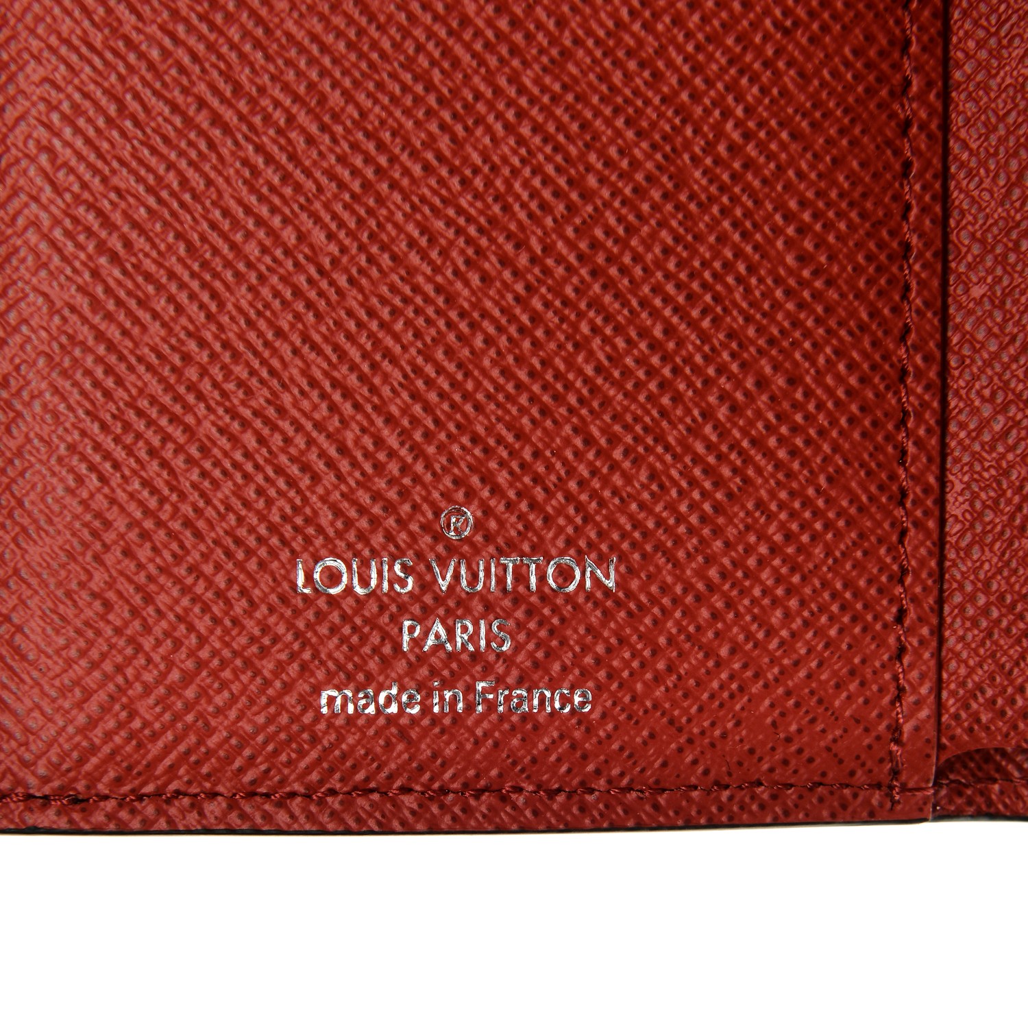 Louis Vuitton x Supreme Epi Keychain Red