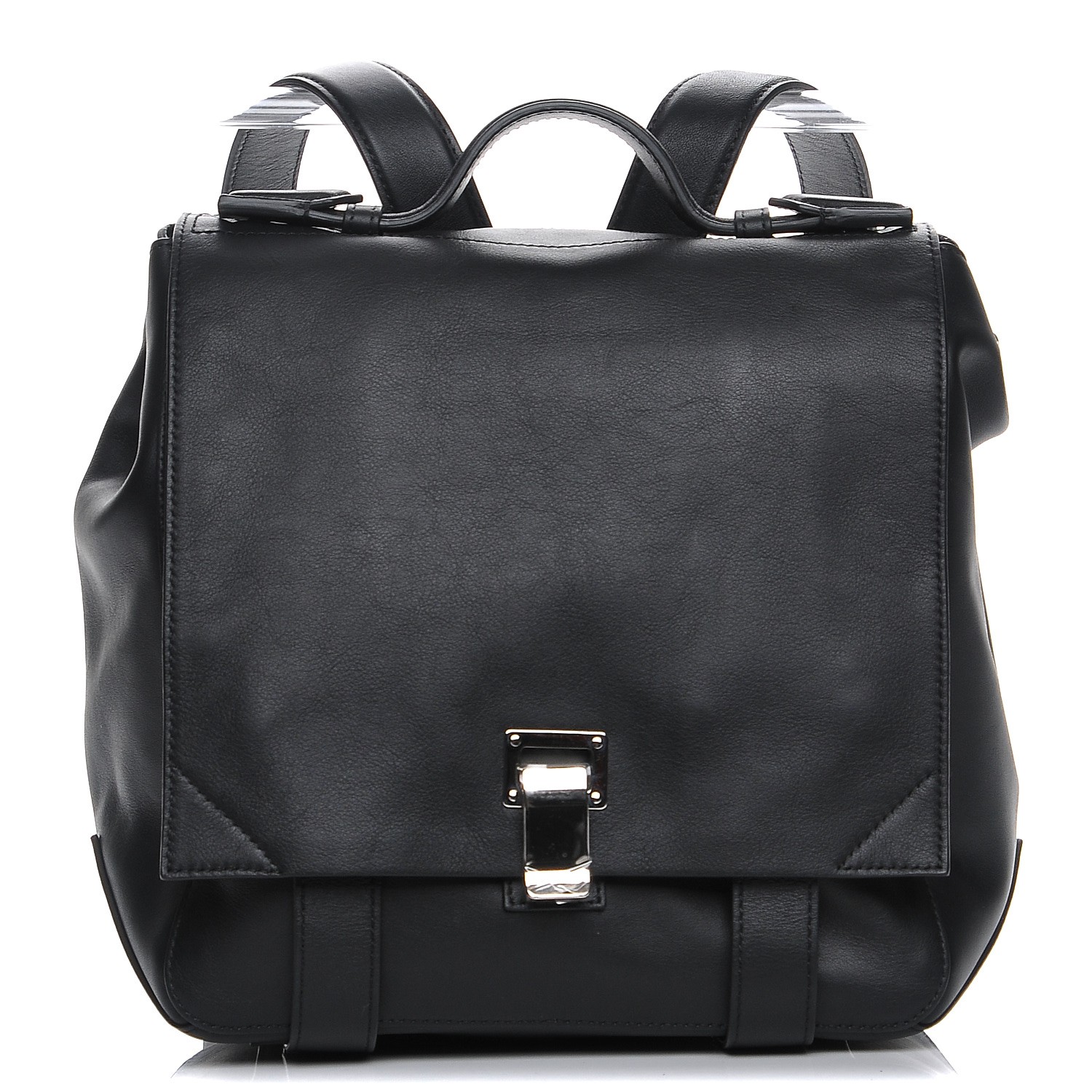PROENZA SCHOULER Calfskin PS Courier Backpack Black 209766