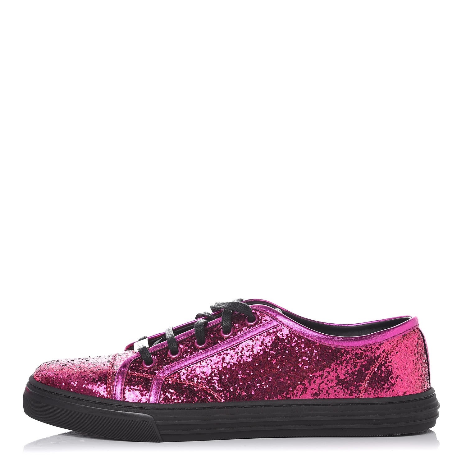 pink glitter gucci shoes