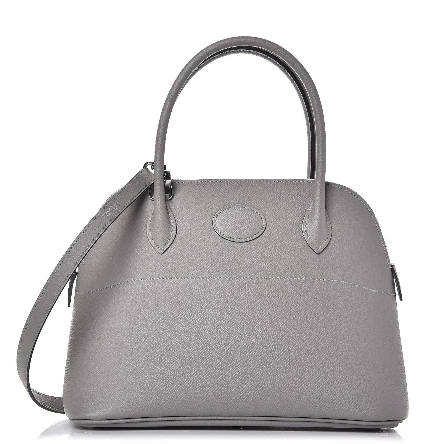 HERMES Epsom Bolide 27 Gris Mouette 