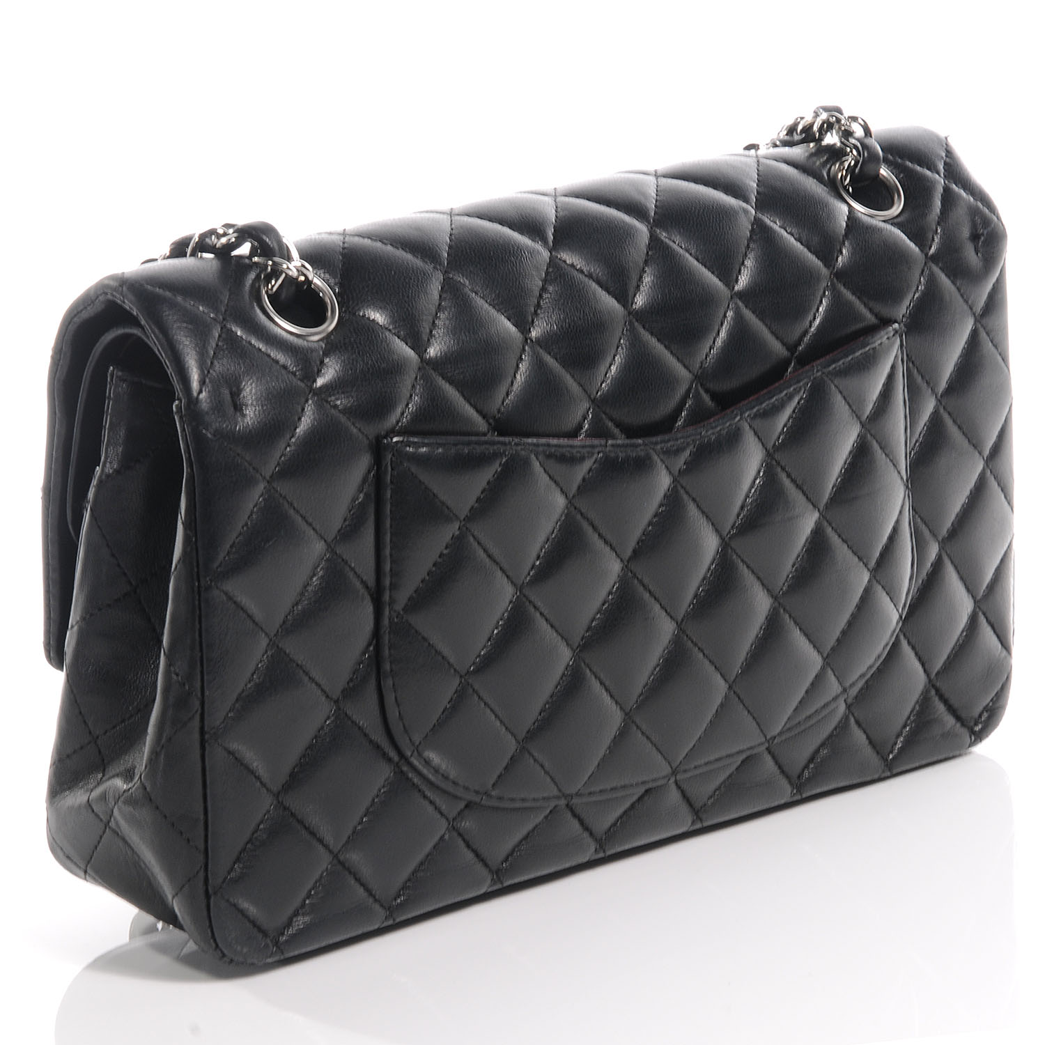 chanel medium double flap lambskin