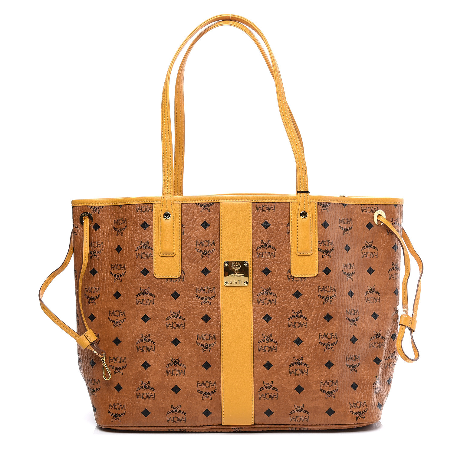 mcm medium tote bag