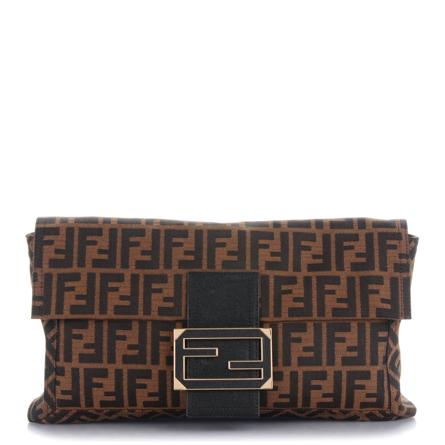 fendi zucca clutch