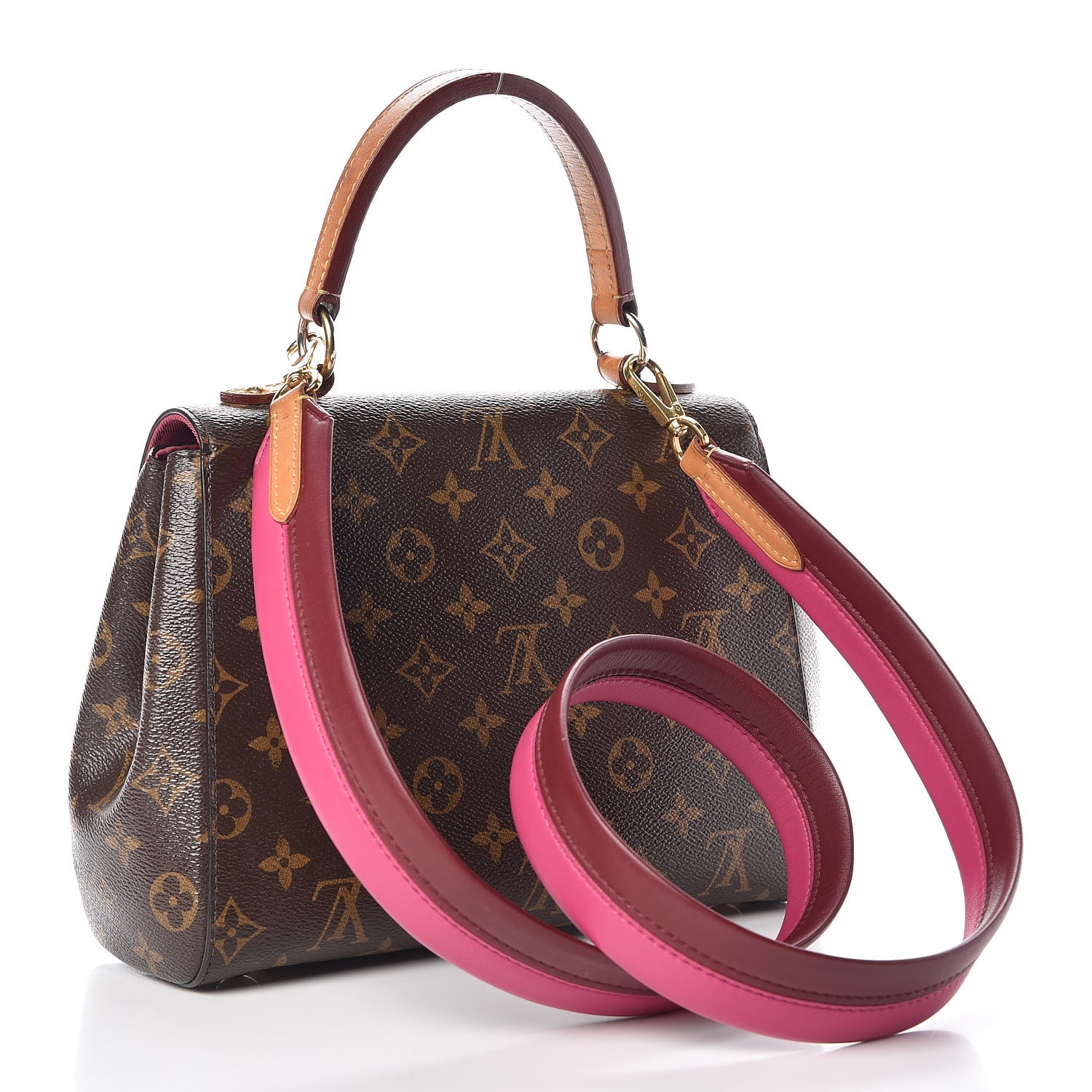 LOUIS VUITTON Monogram Cluny BB Pink 339608