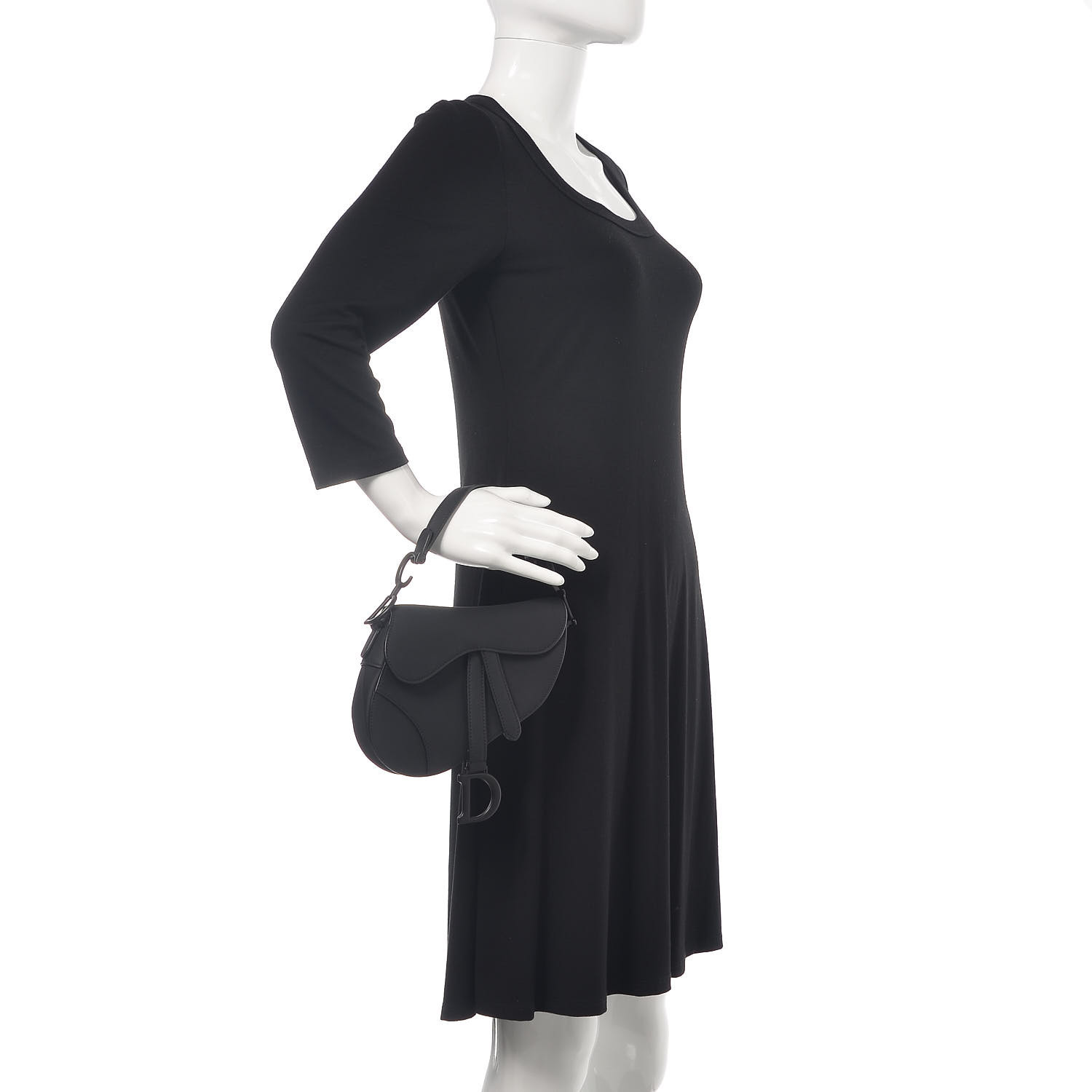 mini saddle calfskin bag