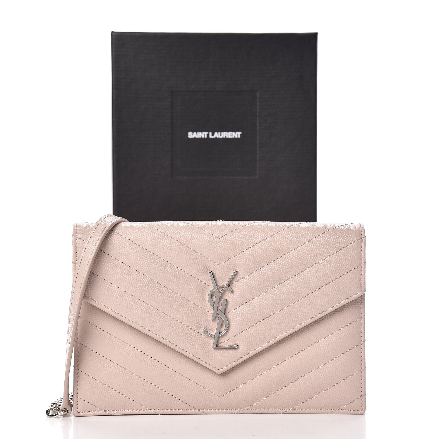 ysl envelope marble pink