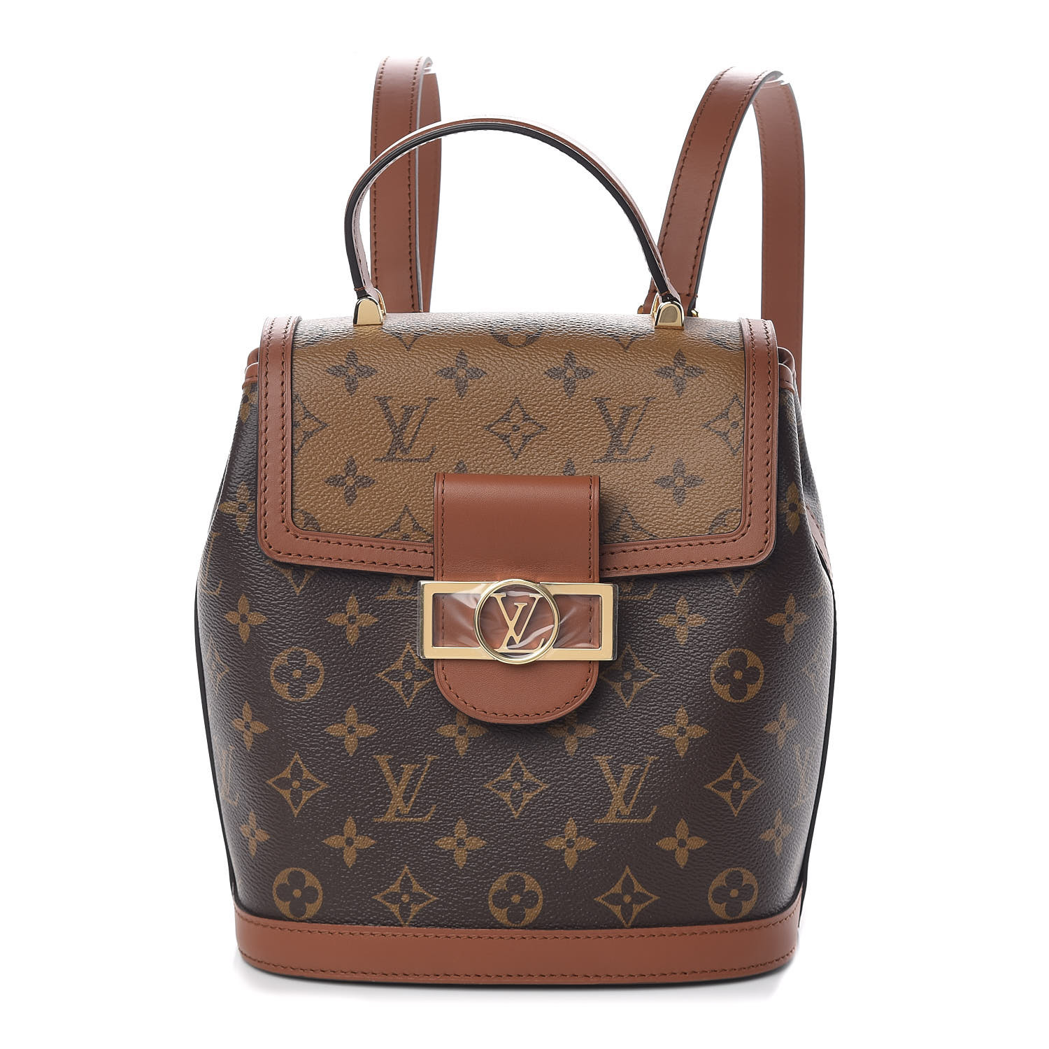 LOUIS VUITTON Reverse Monogram Dauphine Backpack PM 492382